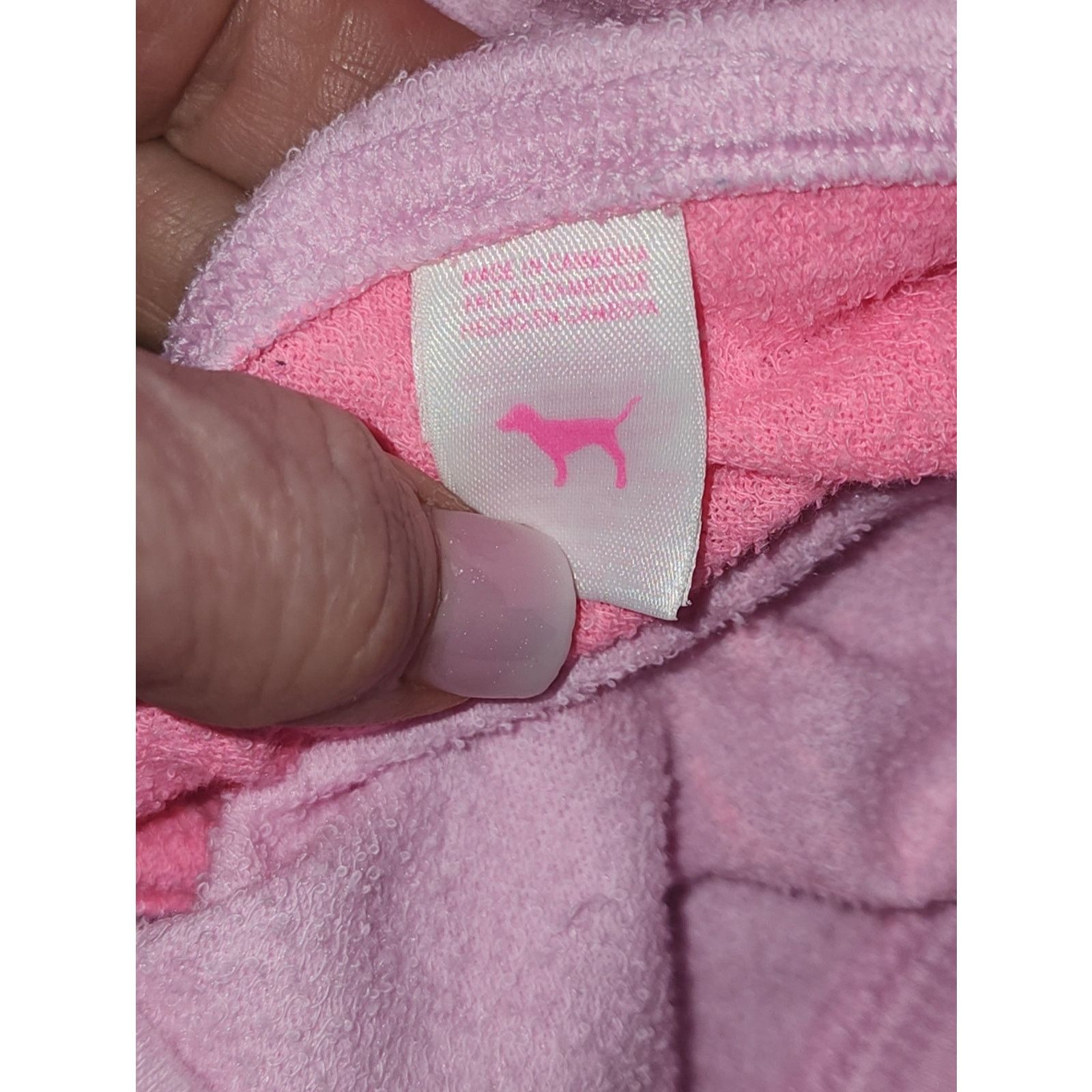 Victoria's Secret Victoria Secret Pink Drawstring Jogger Pants Small Size 38" / US 16 / IT 52 - 4 Thumbnail