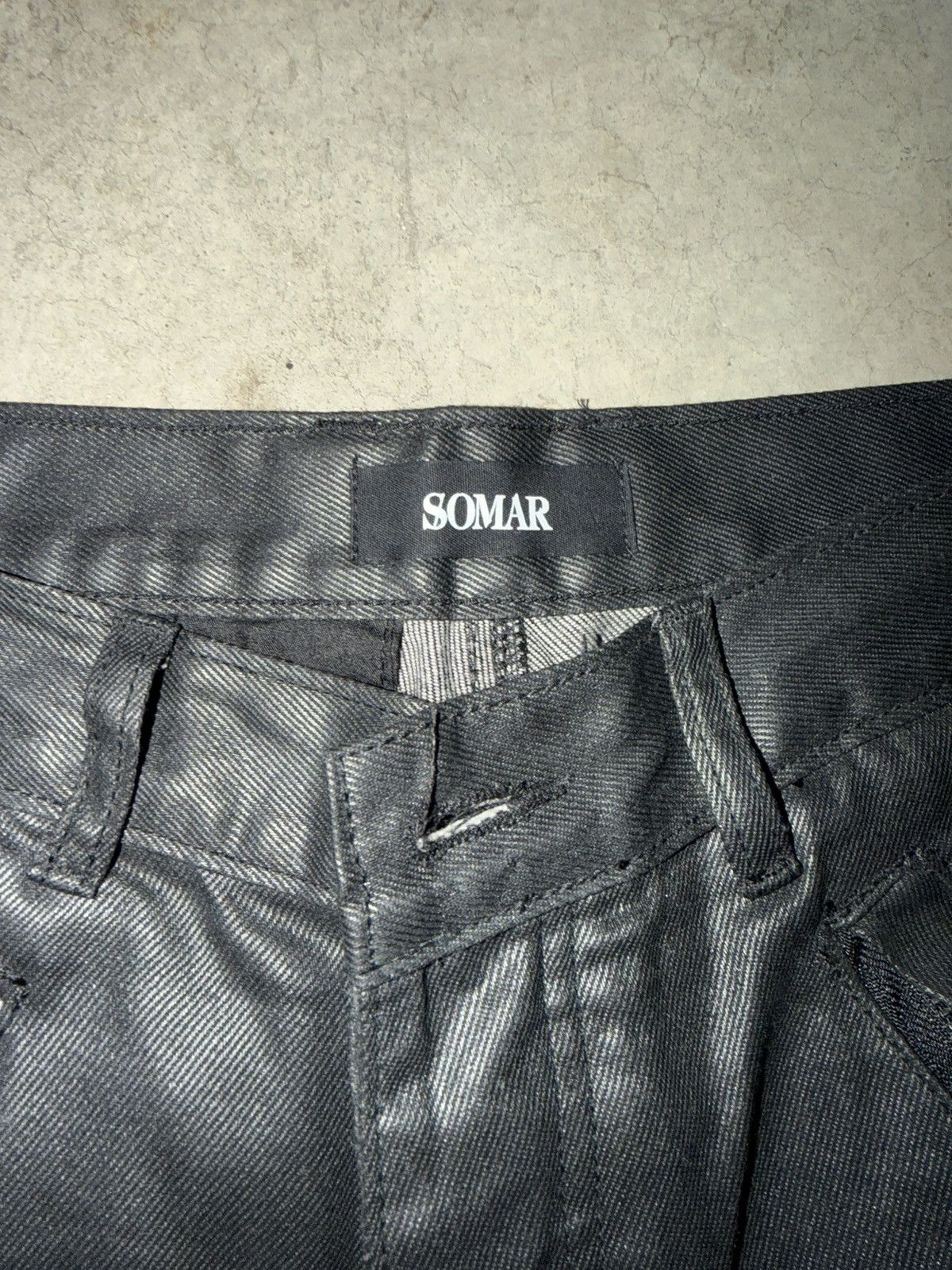 Somar Somar Peril Waxed Tassel Trousers Size US 30 / EU 46 - 3 Thumbnail