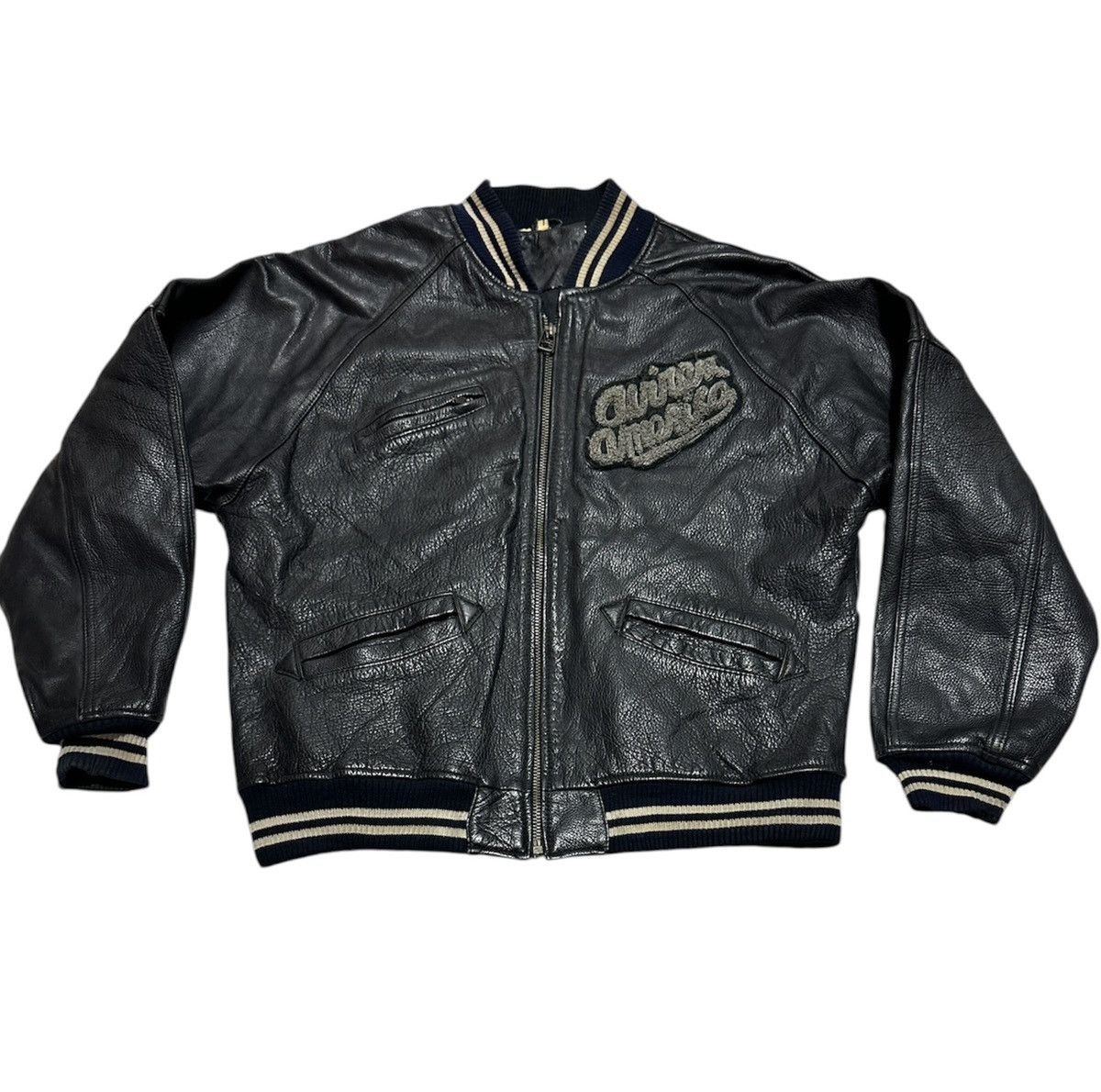 Avirex Vtg 80s Avirex Leather jacket Size US M / EU 48-50 / 2 - 2 Thumbnail