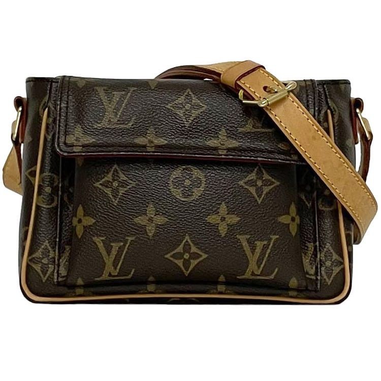 Louis Vuitton LOUIS VUITTON Shoulder Bag Brown Cotton Size ONE SIZE - 1 Thumbnail