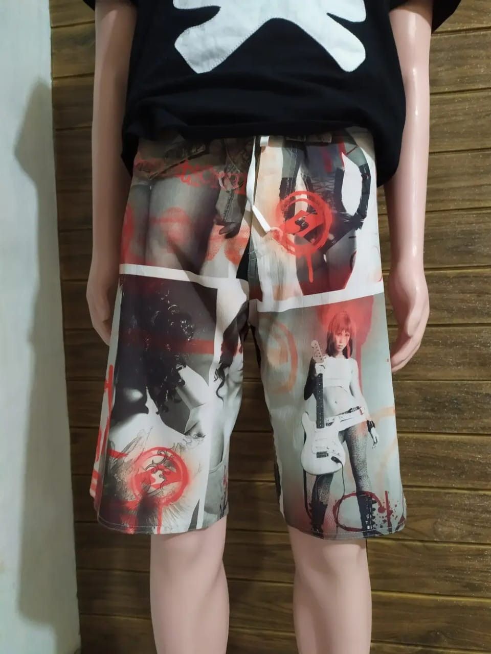 Other Skkyl Nice Fullprint Sexy Lady Pictures Short Pants Size US 30 / EU 46 - 15 Thumbnail