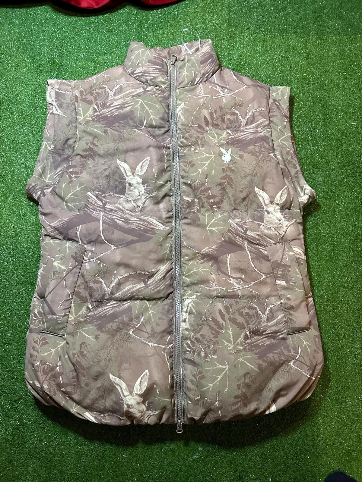 Other Vintage Playboy Camo Vest Size XL / US 12-14 / IT 48-50 - 1 Thumbnail