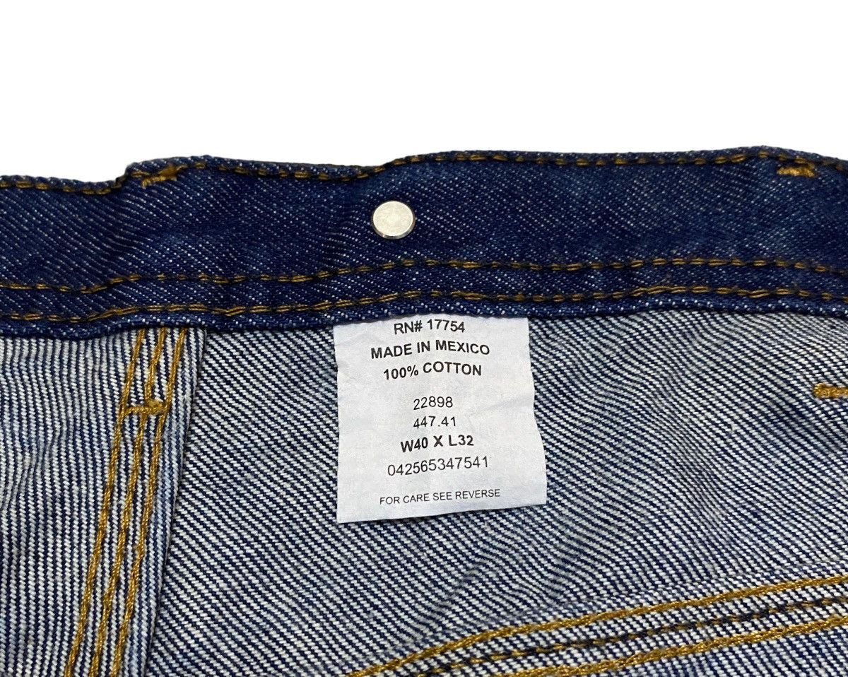 If Six Was Nine × Vintage Vintage Brand Key Double Knee Baggy Jeans 1990s Size US 40 / EU 56 - 7 Thumbnail