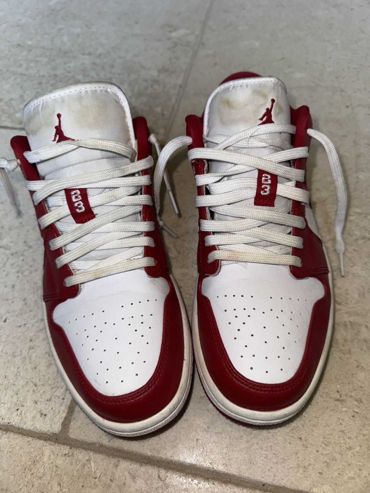 Nike Jordan 1’s low gym red Size US 9 / EU 42 - 9 Thumbnail