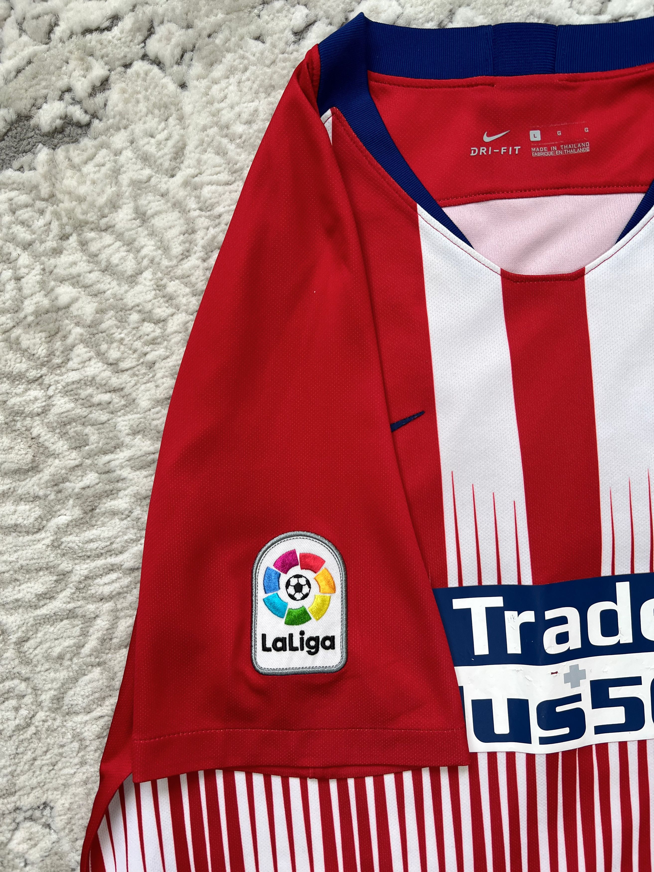 Nike Nike Atletico Madrid 18/19 Home Jersey La Liga Size L Size US L / EU 52-54 / 3 - 5 Thumbnail