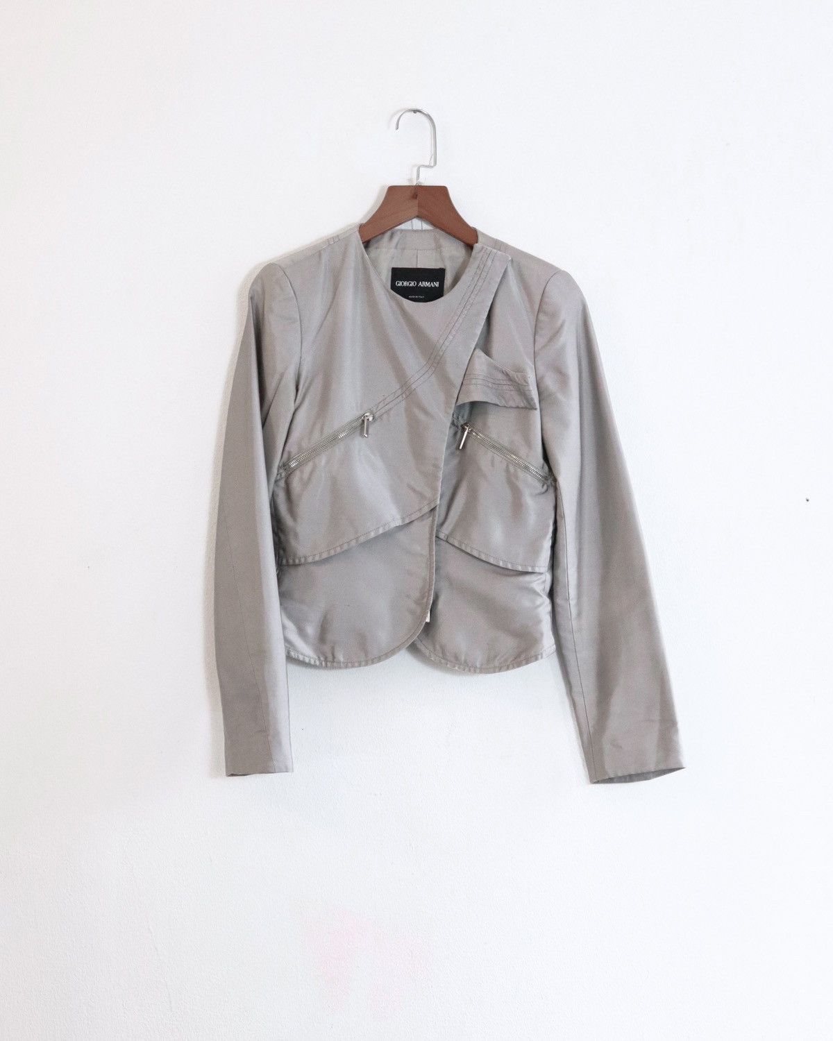Armani × Designer × Giorgio Armani Giorgio Armani Biker Jacket Size XS / US 0-2 / IT 36-38 - 1 Thumbnail