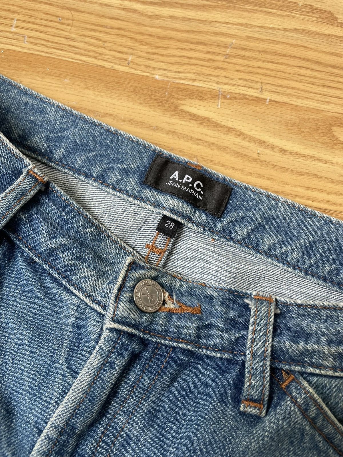 A.P.C. APC MARIAN JEAN Size US 30 / EU 46 - 3 Thumbnail