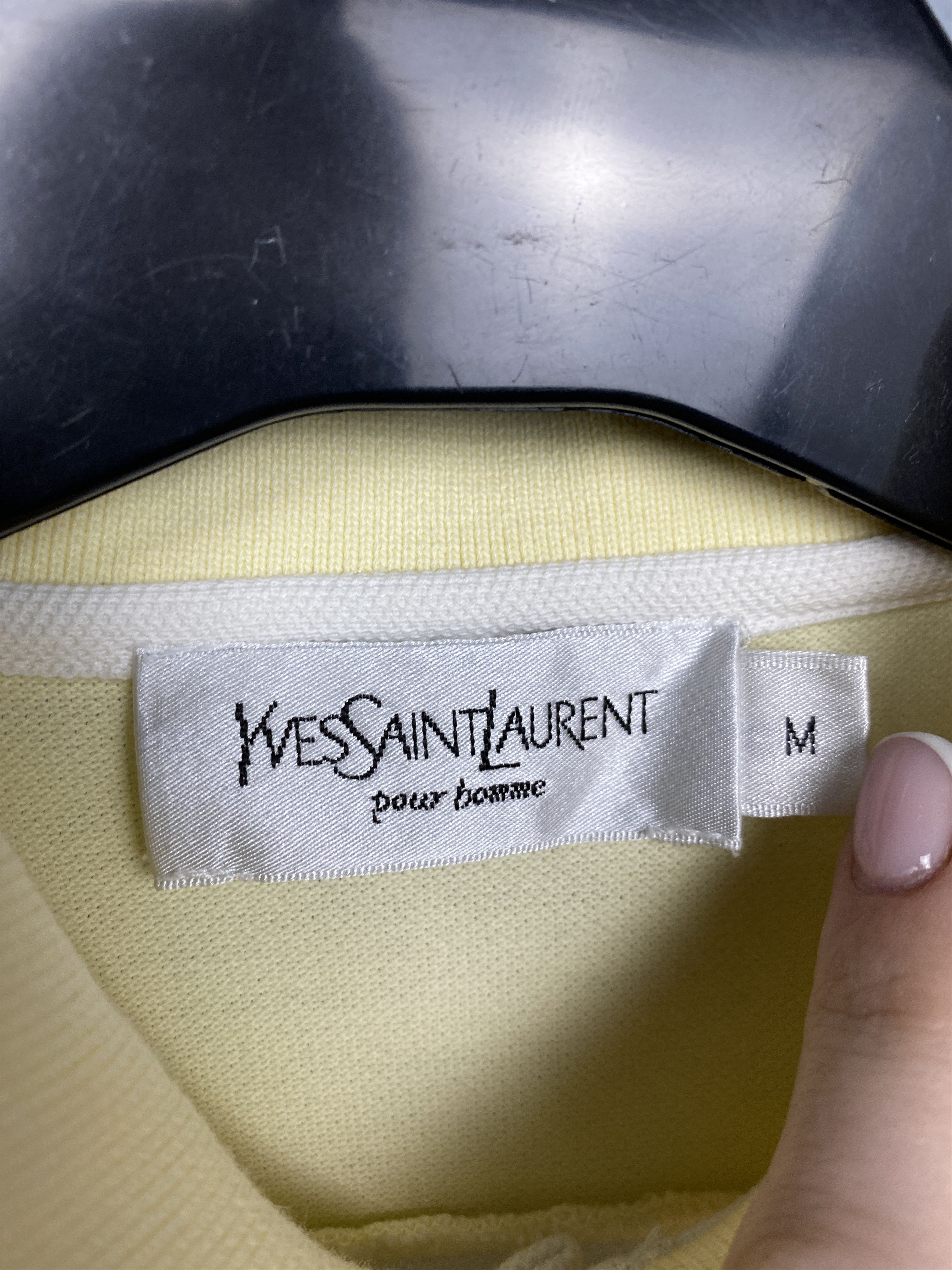Yves Saint Laurent Yves Saint Laurent YSL Vintage Mens Polo Shirt Size US M / EU 48-50 / 2 - 4 Thumbnail