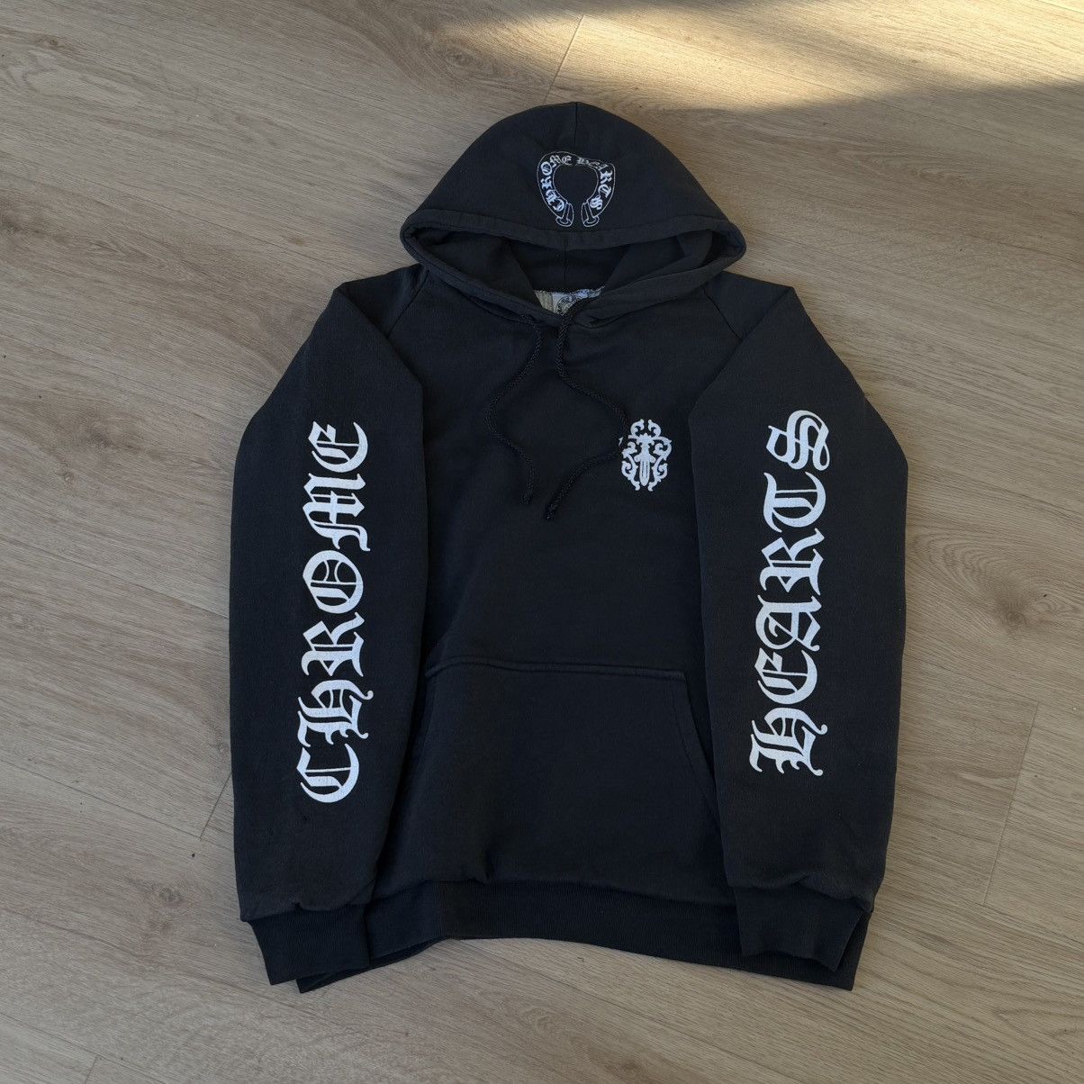Chrome Hearts VINTAGE Chrome Hearts Thermal Pullover Hoodie Size US M / EU 48-50 / 2 - 1 Thumbnail