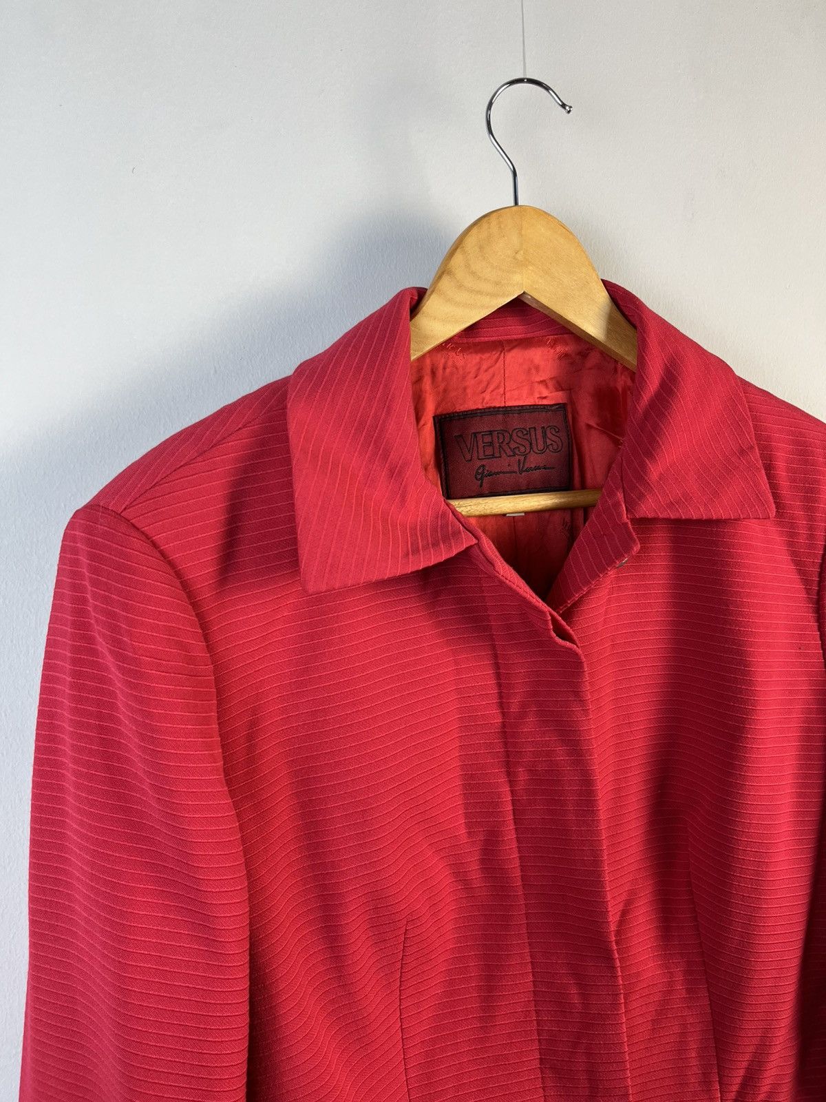 Versus Versace Medusa Button Wool Vintage Blazer Italy
