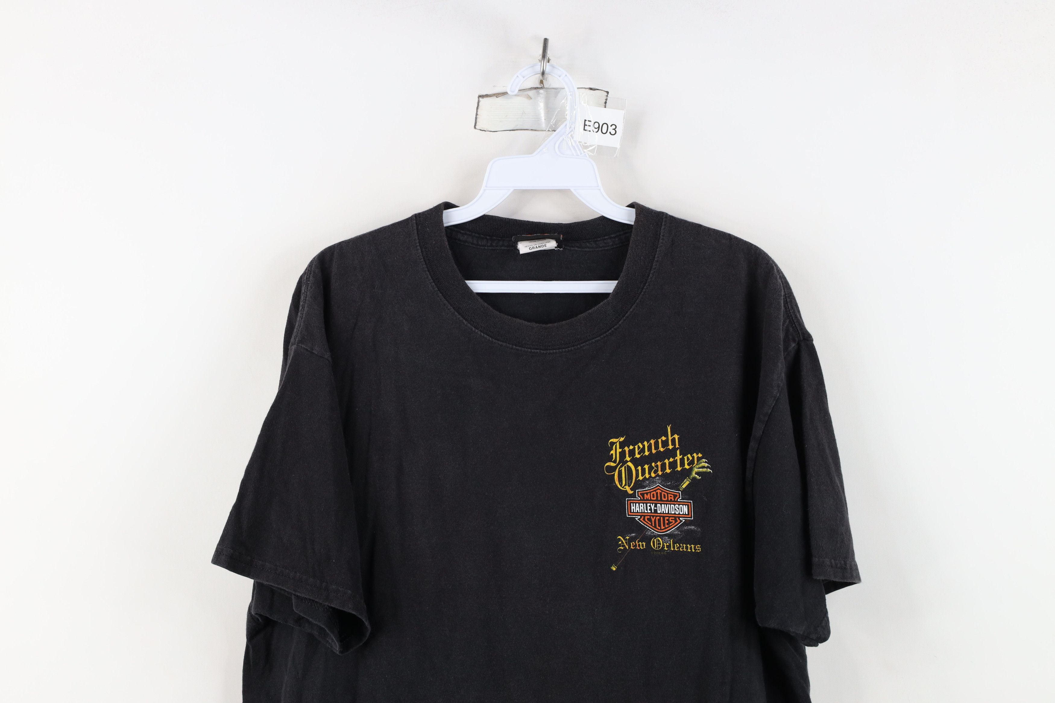 Harley Davidson Vintage Y2K Harley Davidson Orleans French Quarter T-Shirt Size US L / EU 52-54 / 3 - 2 Thumbnail