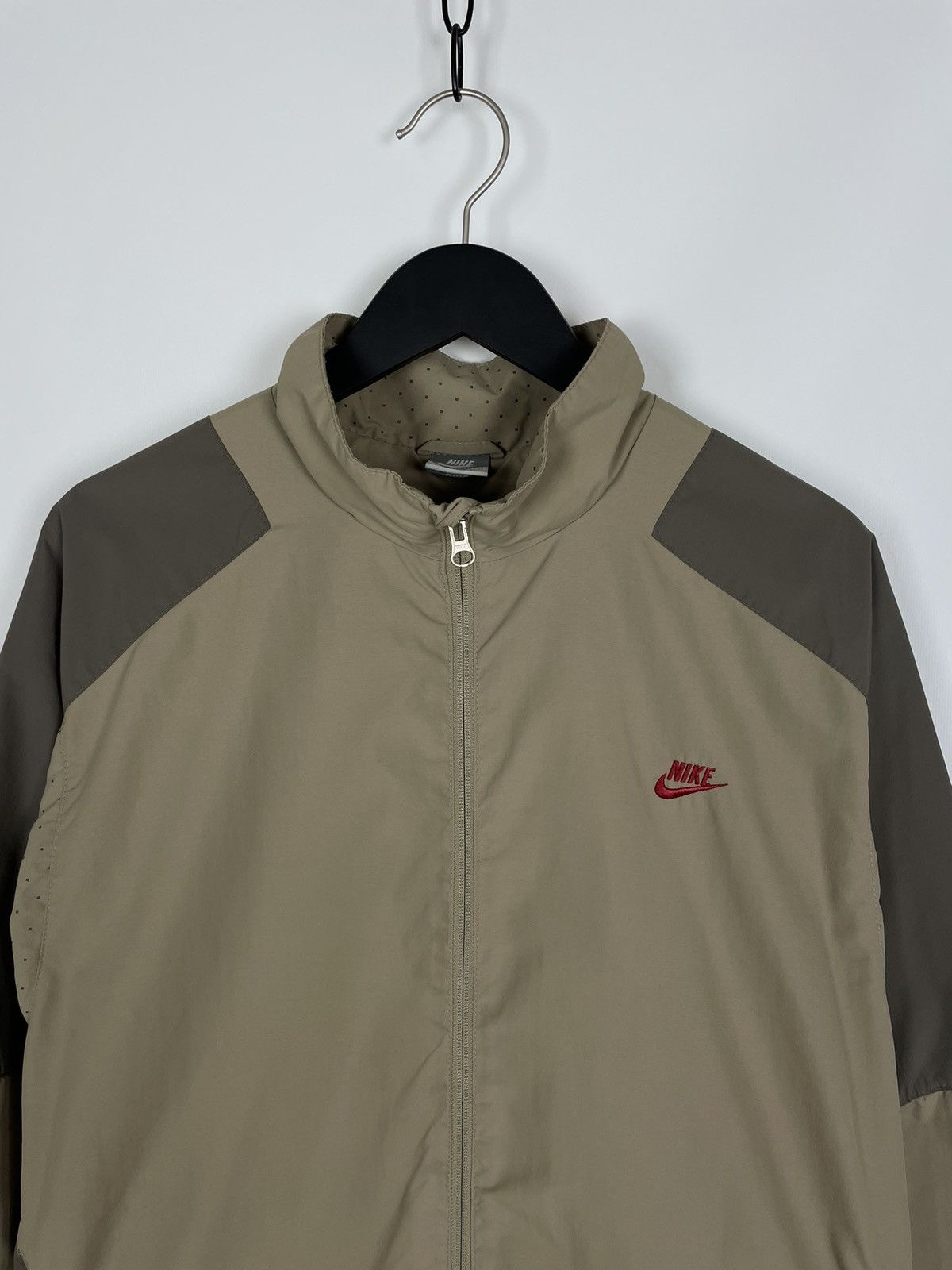 Nike 2000s Vintage Nike Sportswear Brown Jacket Size US XL / EU 56 / 4 - 4 Thumbnail