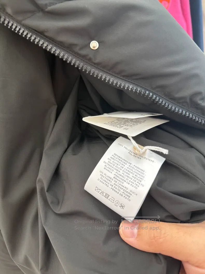 Hermes Hermes Winter black mid-length down jacket Size S / US 4 / IT 40 - 6 Thumbnail