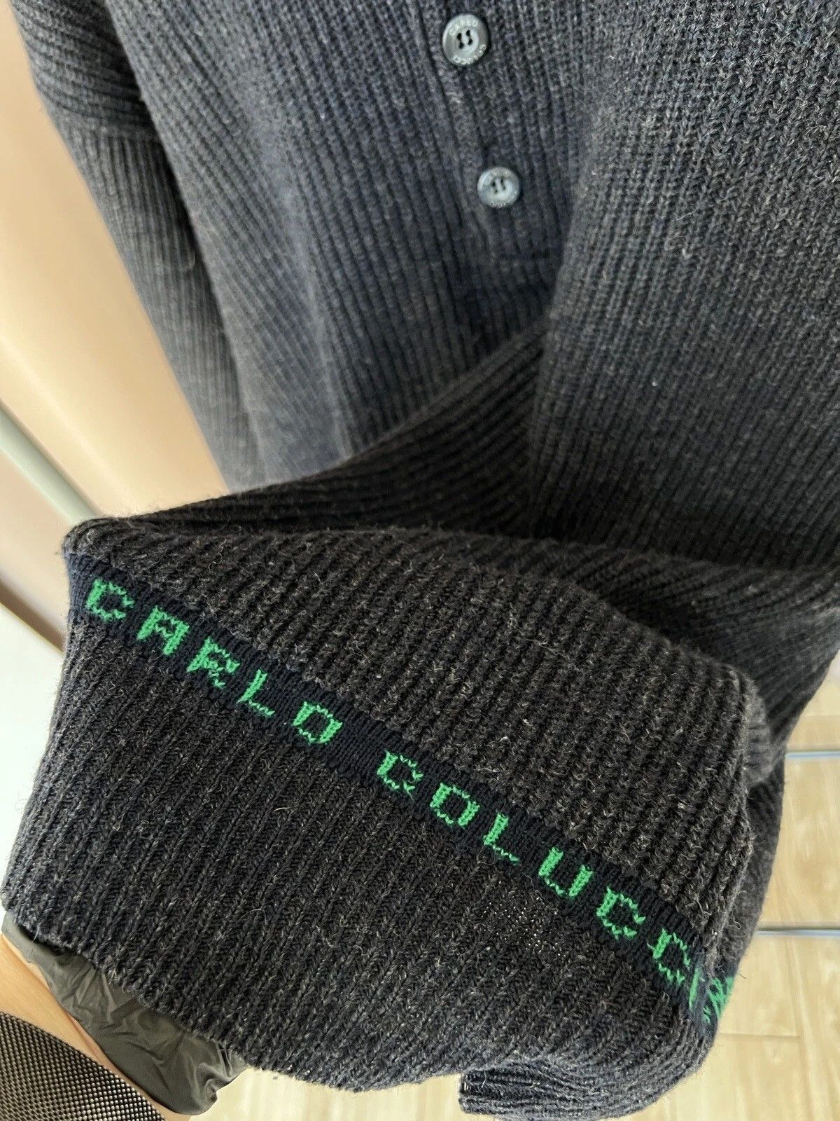 Carlo Colucci Carlo Colucci Wool Sweater Mens Size 50 or M Logo Pullover Size US M / EU 48-50 / 2 - 8 Thumbnail