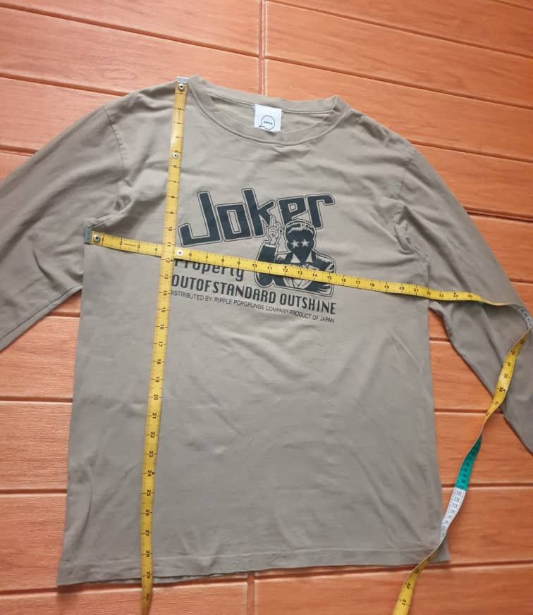 Japanese Brand Ripple beige colour A hunter after fame shirt Size US L / EU 52-54 / 3 - 5 Thumbnail