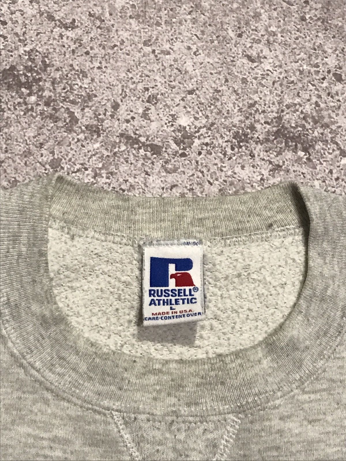 Russell Athletic Vintage 90s Sweatshirt Russel Athletic Twins Big Logo Gray L Size US L / EU 52-54 / 3 - 7 Thumbnail