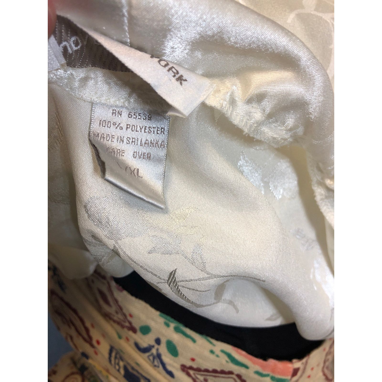 Jones New York Women’s Jones New York Silk Robe Size ONE SIZE - 5 Thumbnail