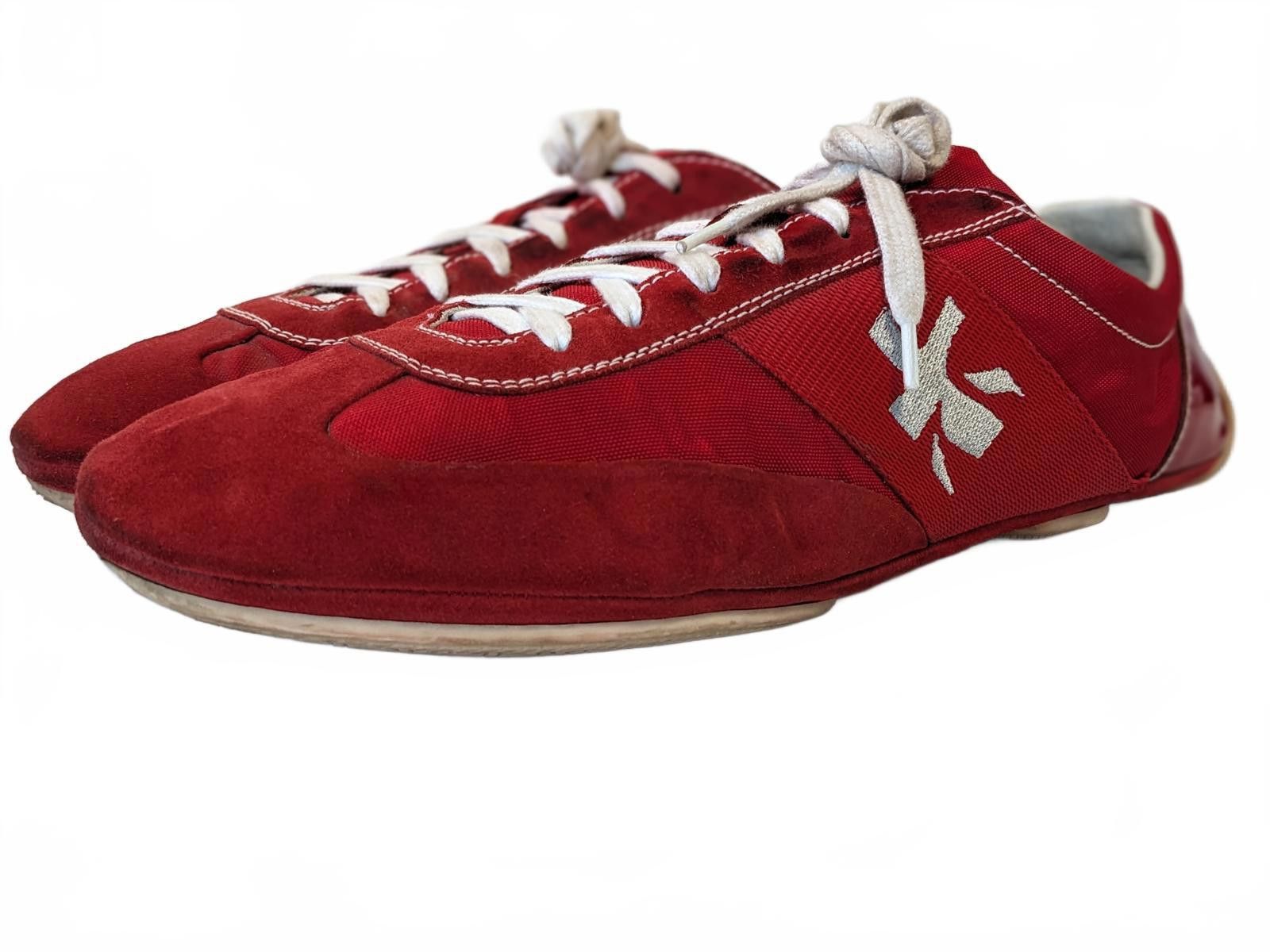 Premiata Premiata Italy Men Sneaker Driving Shoes Blood Red Suede 11 Size US 11 / EU 44 - 2 Thumbnail