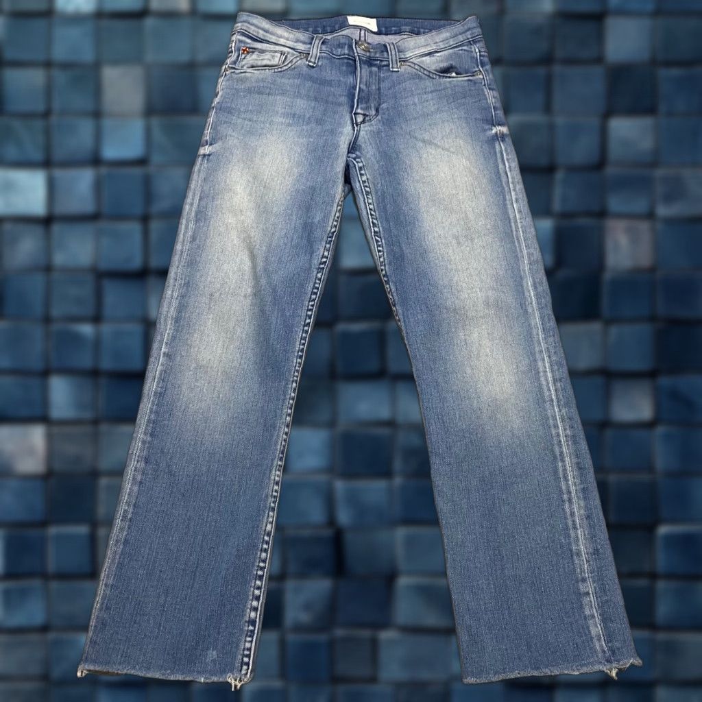 Hudson Hudson Jeans Womens sz 25 Jeans Blue Denim Medium Wash Capri Mid Rise Capris Womens Jeans Size 42" / US 20 - 1 Thumbnail