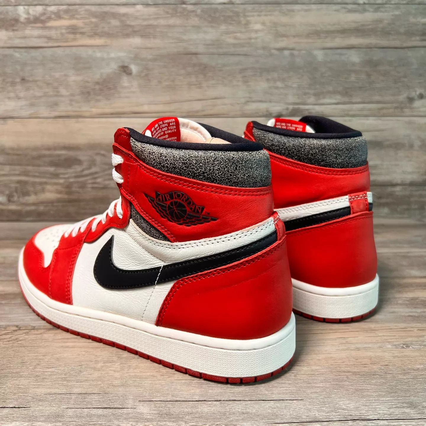 Nike Air Jordan 1 AJ1 Chicago Distressed (DZ5485-612) Size 45 Size US 12 / EU 45 - 4 Thumbnail