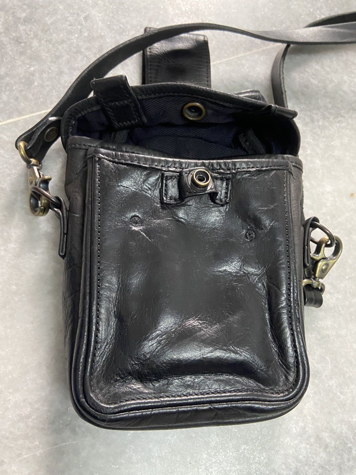 Porter Porter Yoshida Leather pouch Or Belt Shoulder Bag Black Size ONE SIZE - 9 Thumbnail