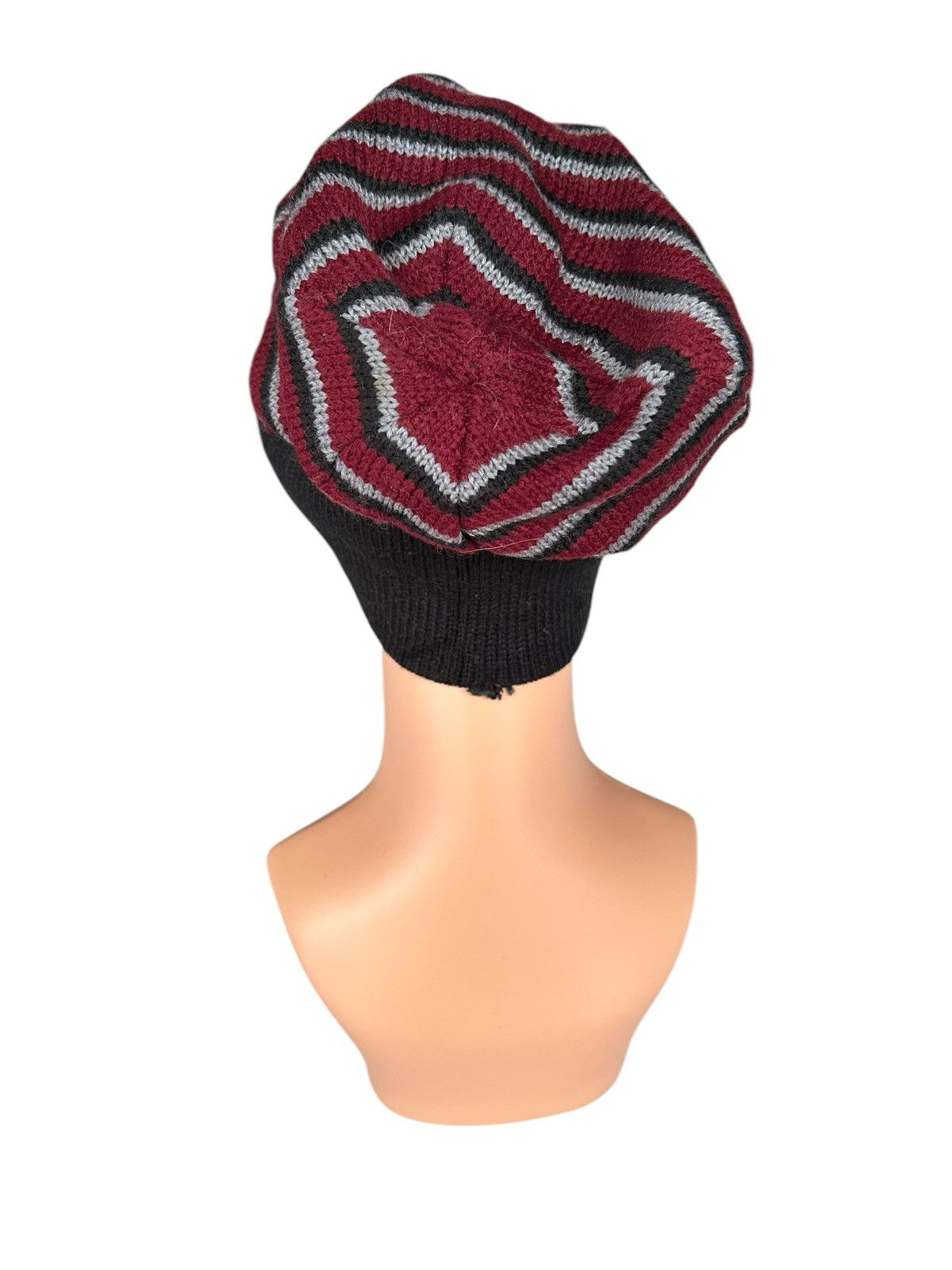 Japanese Brand × Kapital × Vintage Stripe Vintage Piko Beanie Hats Size ONE SIZE - 3 Thumbnail