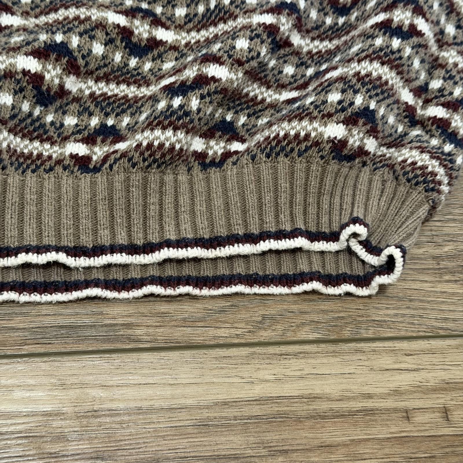 Trader Bay Vintage 90s Trader Bay Striped Knit Sweater Size US L / EU 52-54 / 3 - 3 Thumbnail
