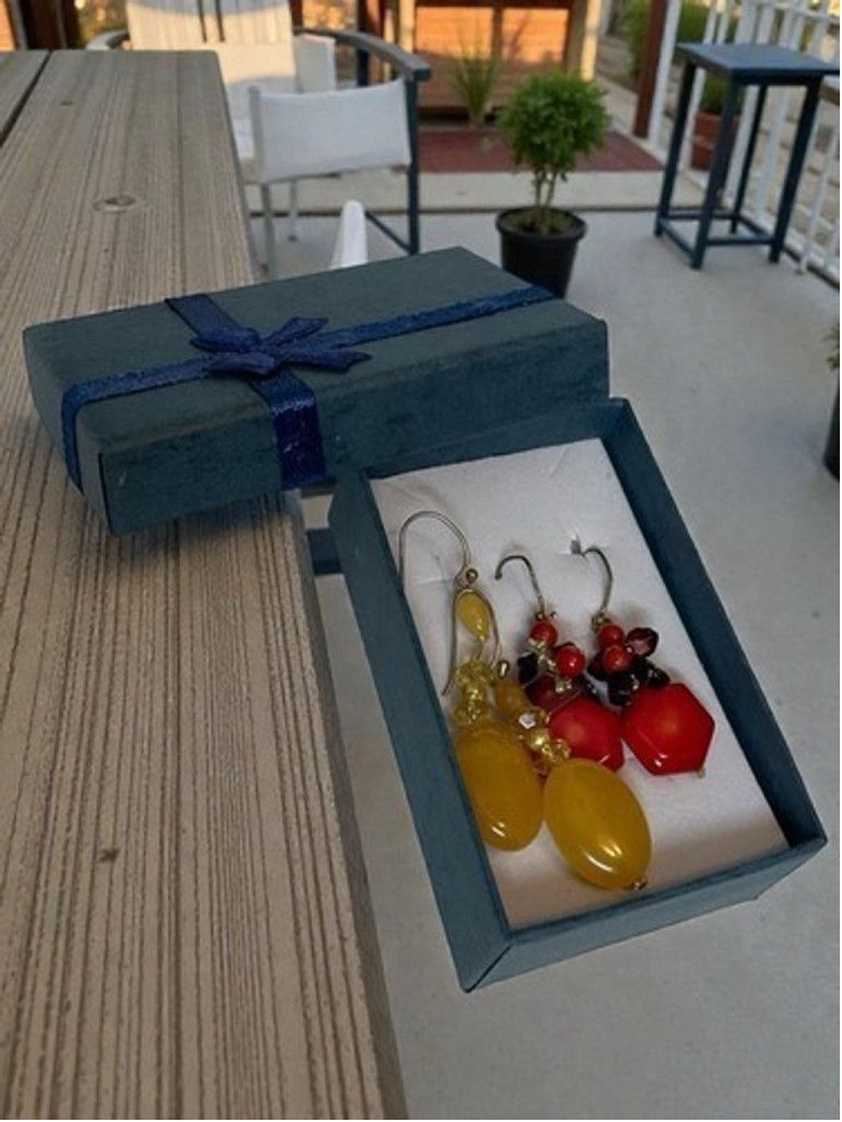 Other NWT Pannee 2 Pierced Dangle Drop Bead /Beaded Earrings Women Size ONE SIZE - 14 Thumbnail