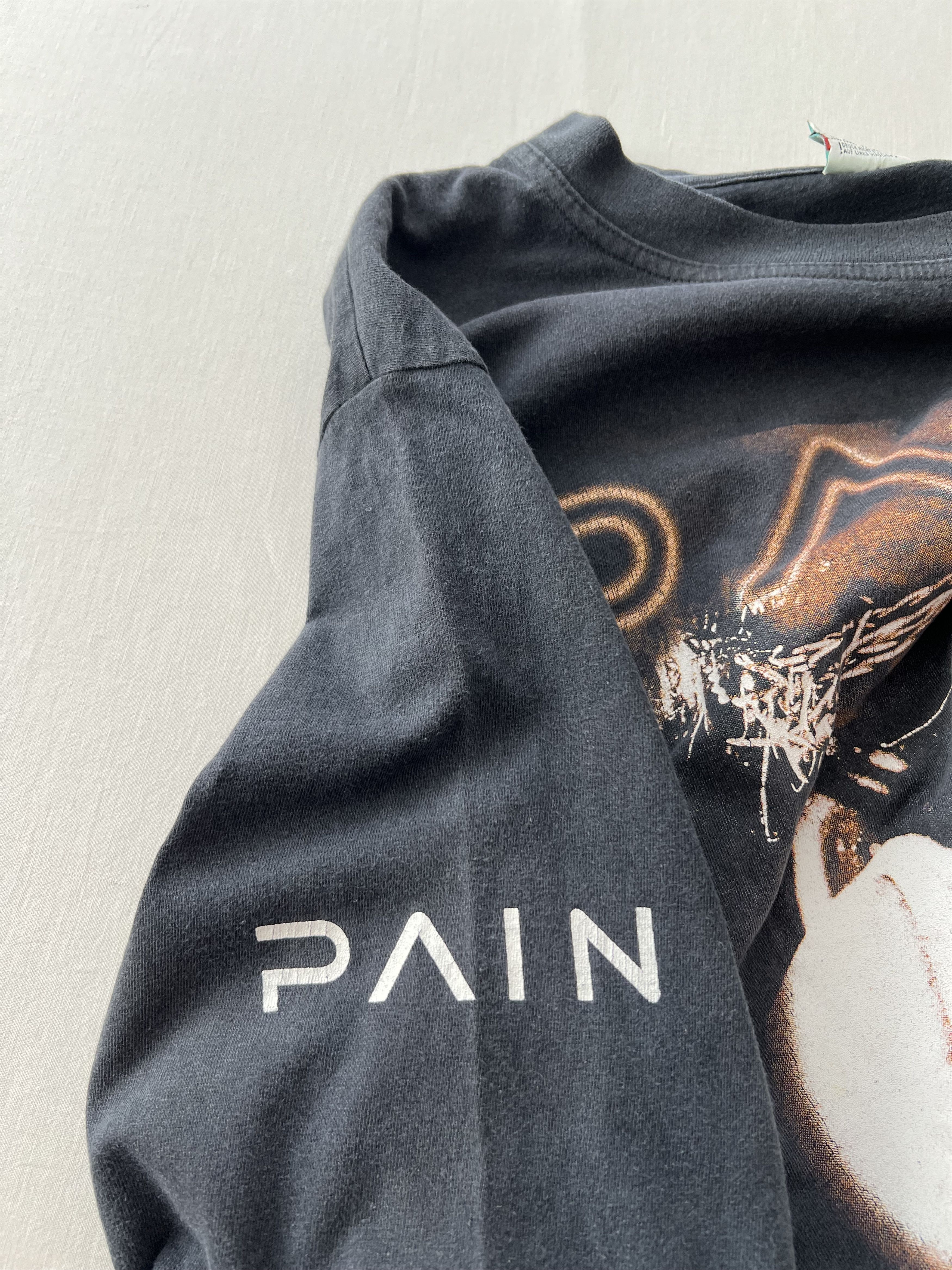 Band Tees Vintage 90s Pain 21st Century Hypocrisy Peter Tagtgren Size US XL / EU 56 / 4 - 8 Thumbnail