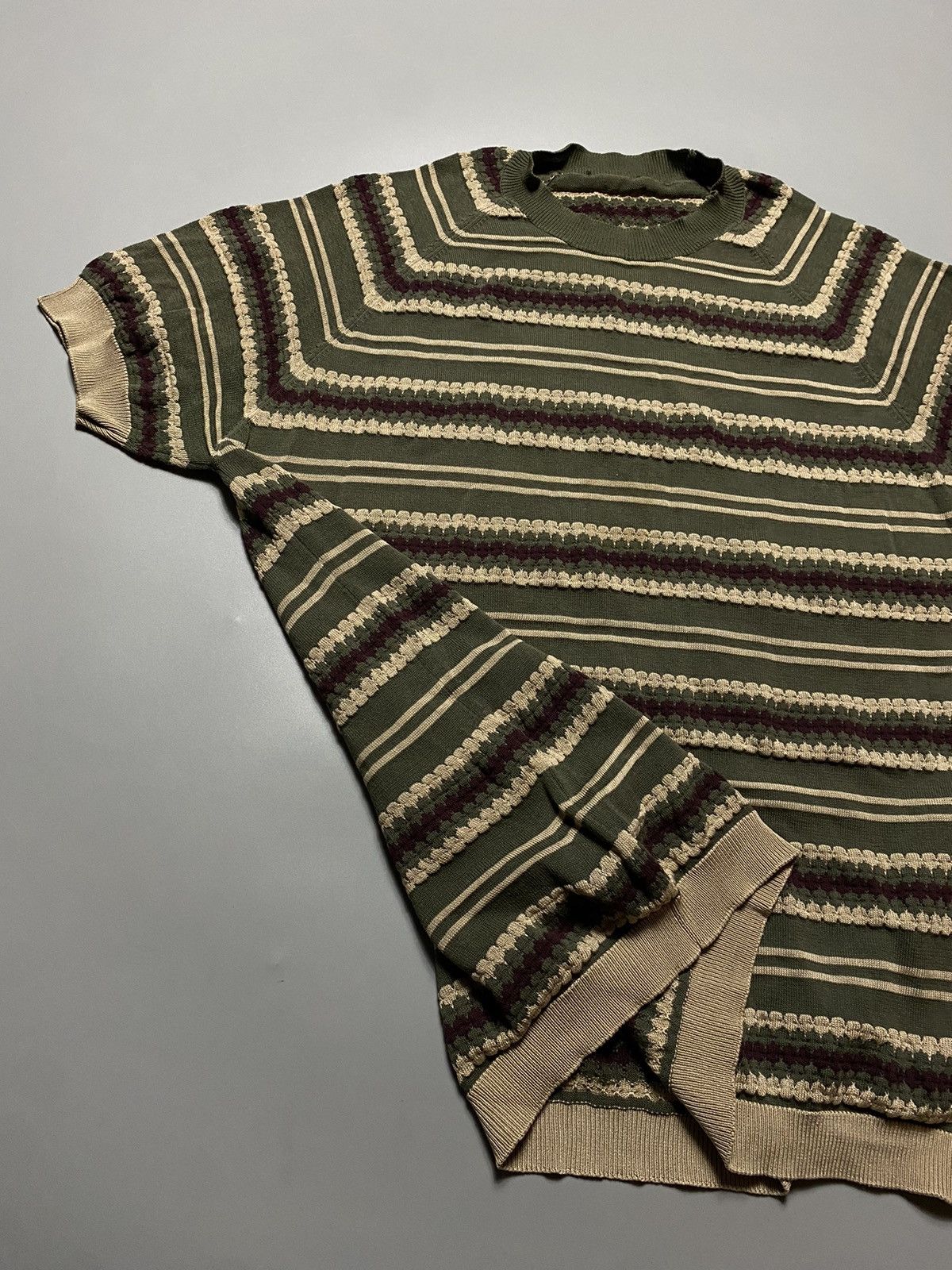Prada ❗️PRADA RARE KNIT T-SHIRT Size M / US 6-8 / IT 42-44 - 2 Thumbnail