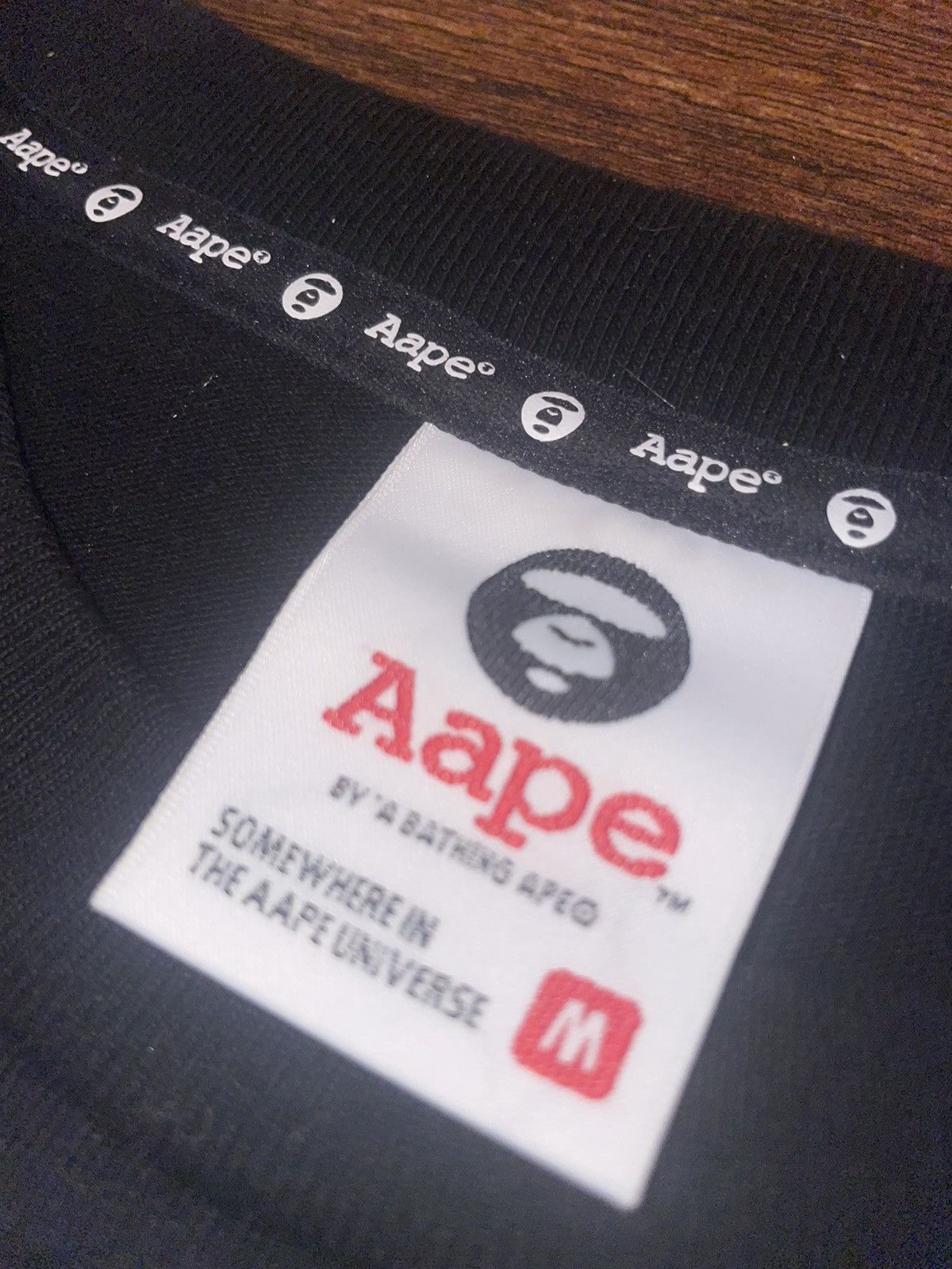 Aape × Bape Aape Waves Tee Size US M / EU 48-50 / 2 - 3 Thumbnail