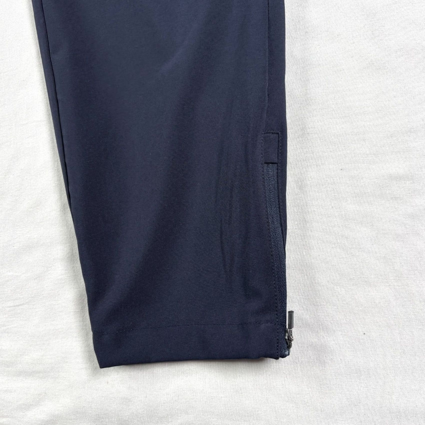 Vintage Primo Pants Mens 32 Blue Jogger Tapered Ankle Zip Performance Stretch Regular Inseam 29 Y21 Size US 32 / EU 48 - 2 Thumbnail