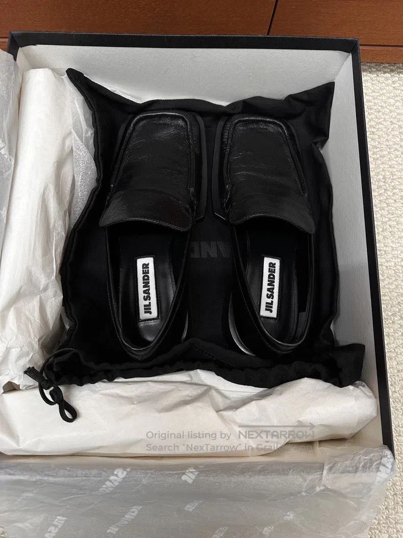 Jil Sander Jil Sander Classic Square Toe Shoes Size US 4.5 / IT 34.5 - 5 Thumbnail