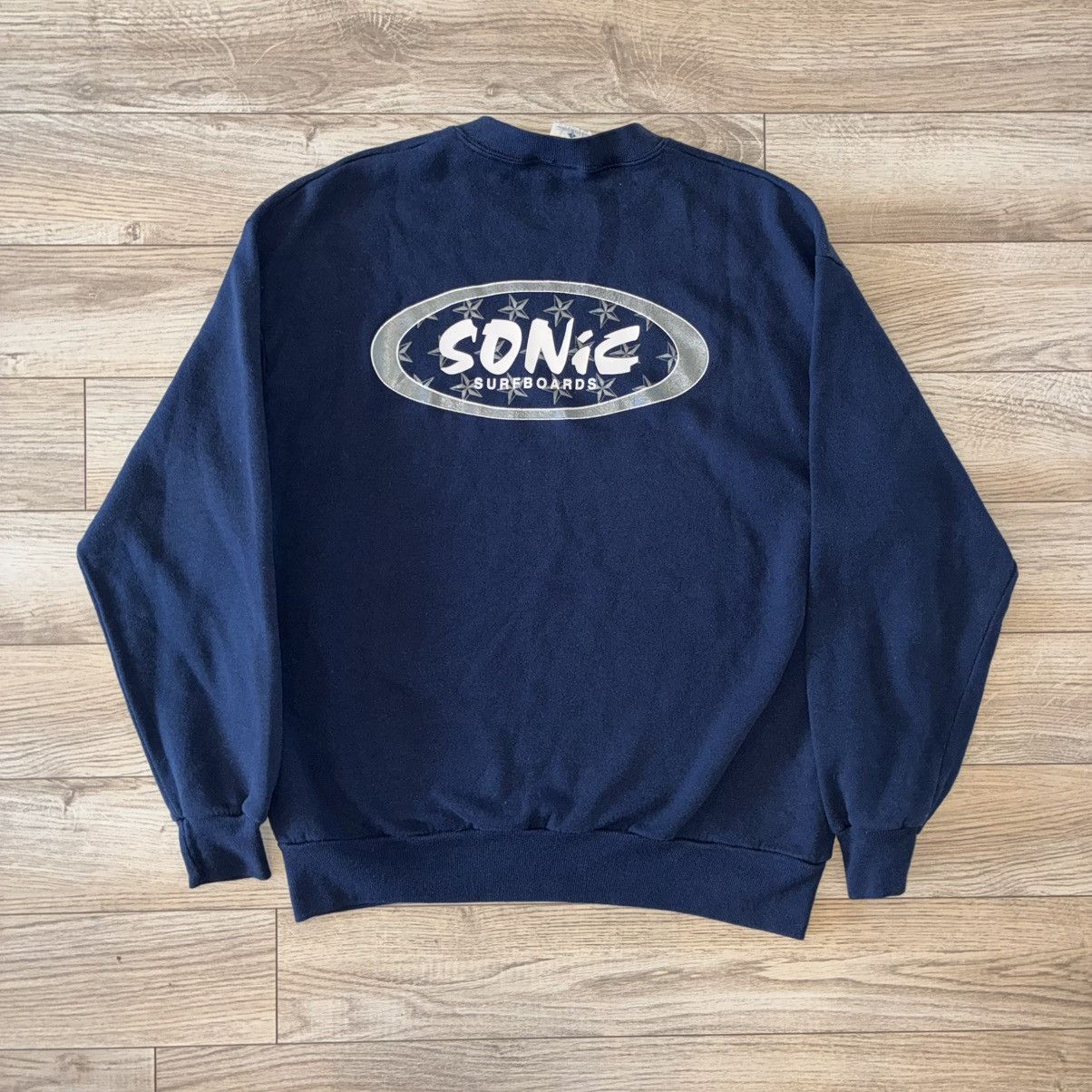 Other Sonic Surfboards navy crewneck sweatshirt Size US L / EU 52-54 / 3 - 1 Thumbnail