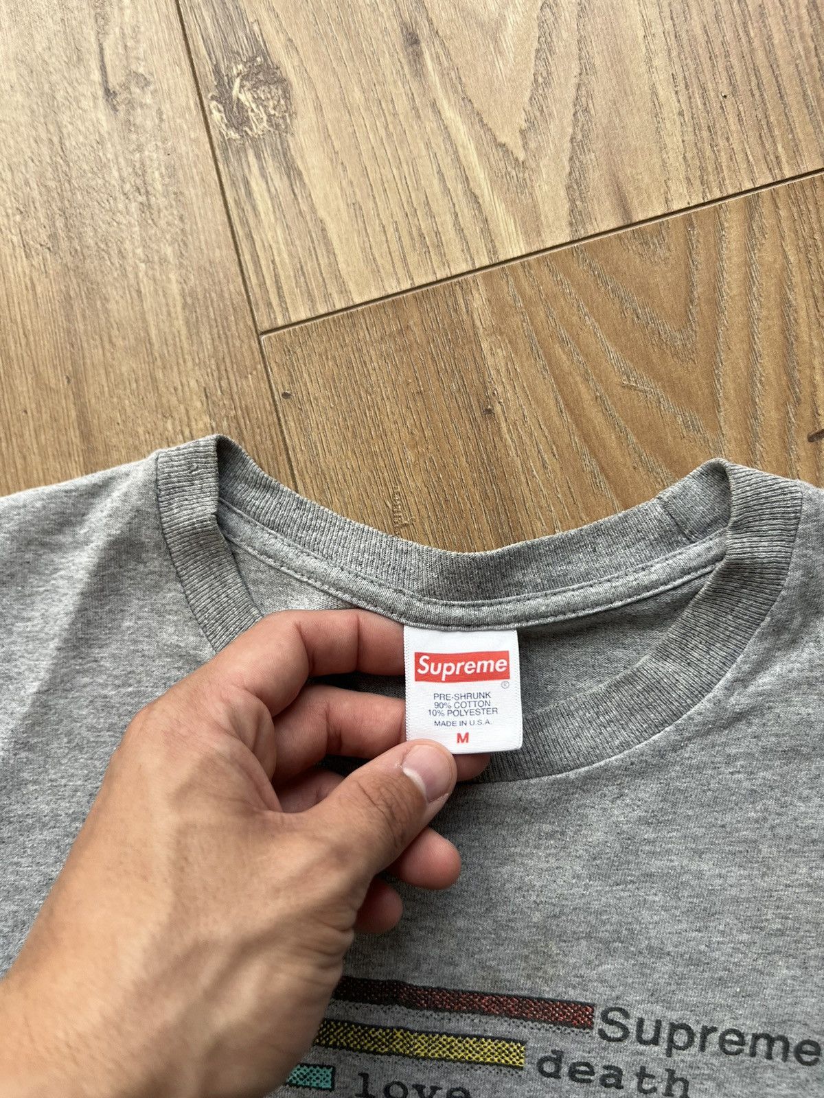 Supreme SUPREME DEATH LOVE $ WEIRD SHIT TEE Y2K VINTAGE Size US M / EU 48-50 / 2 - 8 Thumbnail