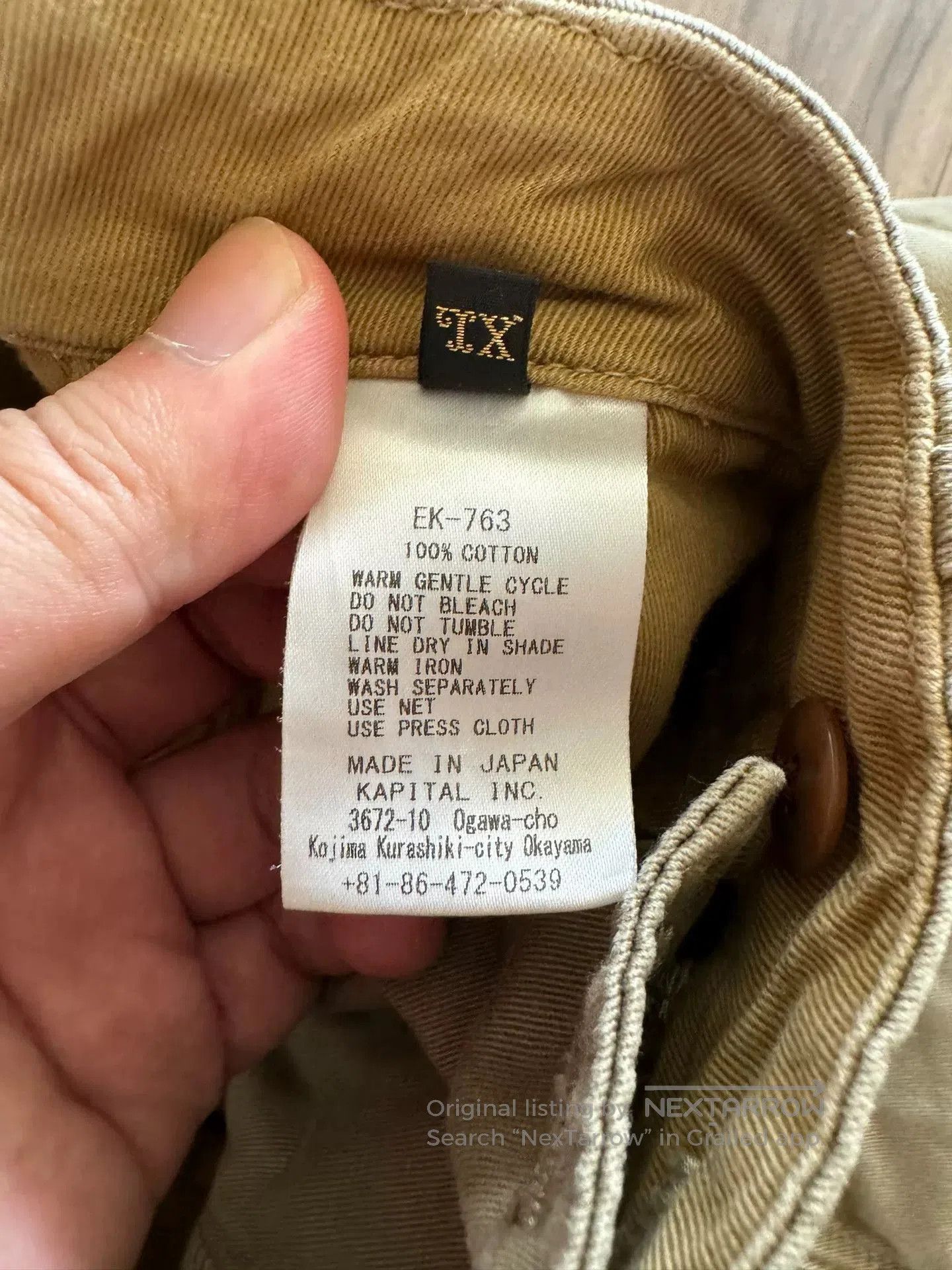 Kapital Kapital Chino Trousers. Size US 32 / EU 48 - 6 Thumbnail
