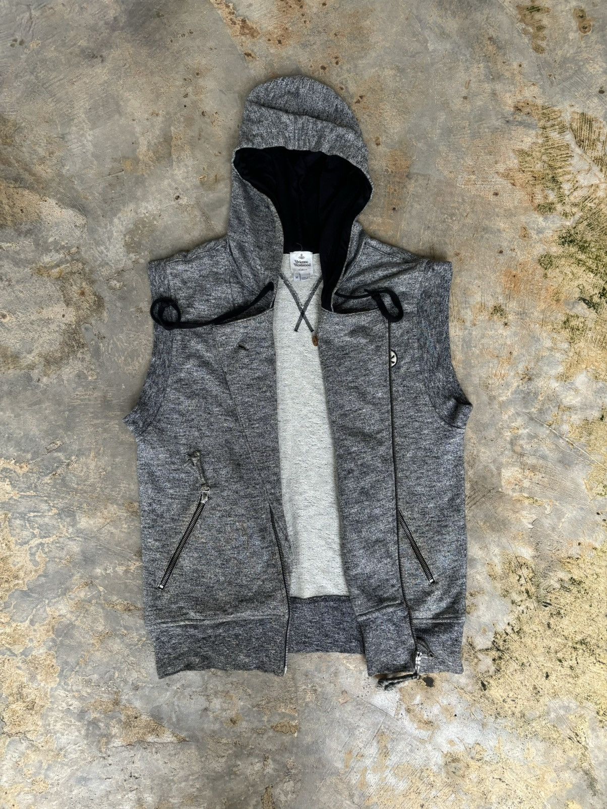 Vivienne Westwood Vivienne Westwood Multi Zipper Vest Hoodie Size US M / EU 48-50 / 2 - 4 Thumbnail