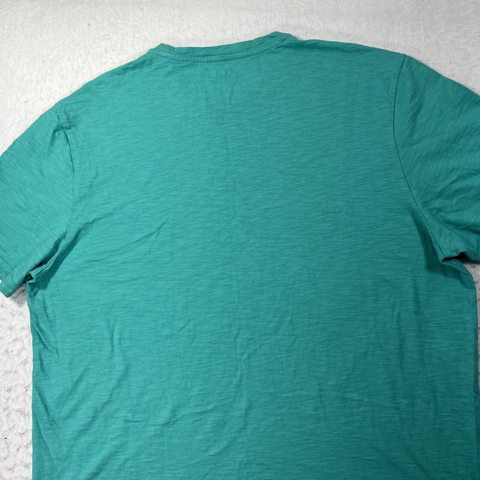 Michael Kors Michael Kors Men's Large Teal Green Canvas T Shirt Size US L / EU 52-54 / 3 - 12 Thumbnail