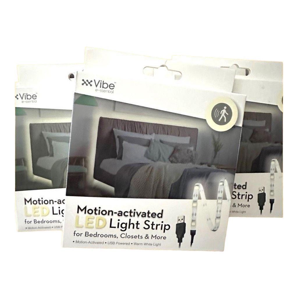 Other Motion Activated White LED Light Strip Peel Off Adhesive 1 M Size ONE SIZE - 5 Thumbnail