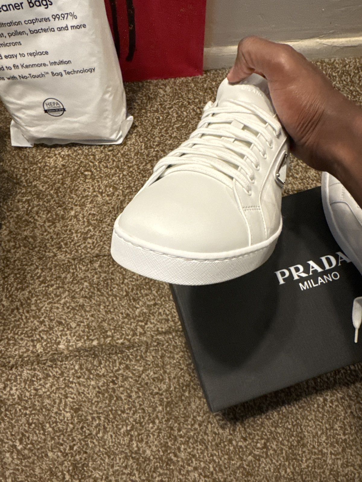 Prada Prada Re-nylon sneakers Size US 12 / EU 45 - 7 Thumbnail