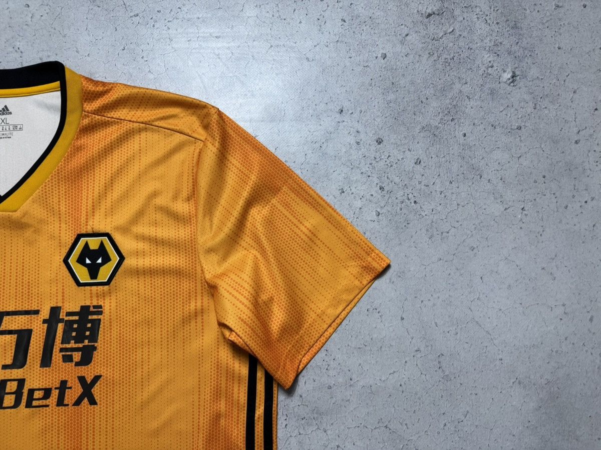 Adidas Adidas FC Wolverhampton 2019/2020 Vintage Soccer Jersey Size US XL / EU 56 / 4 - 3 Thumbnail