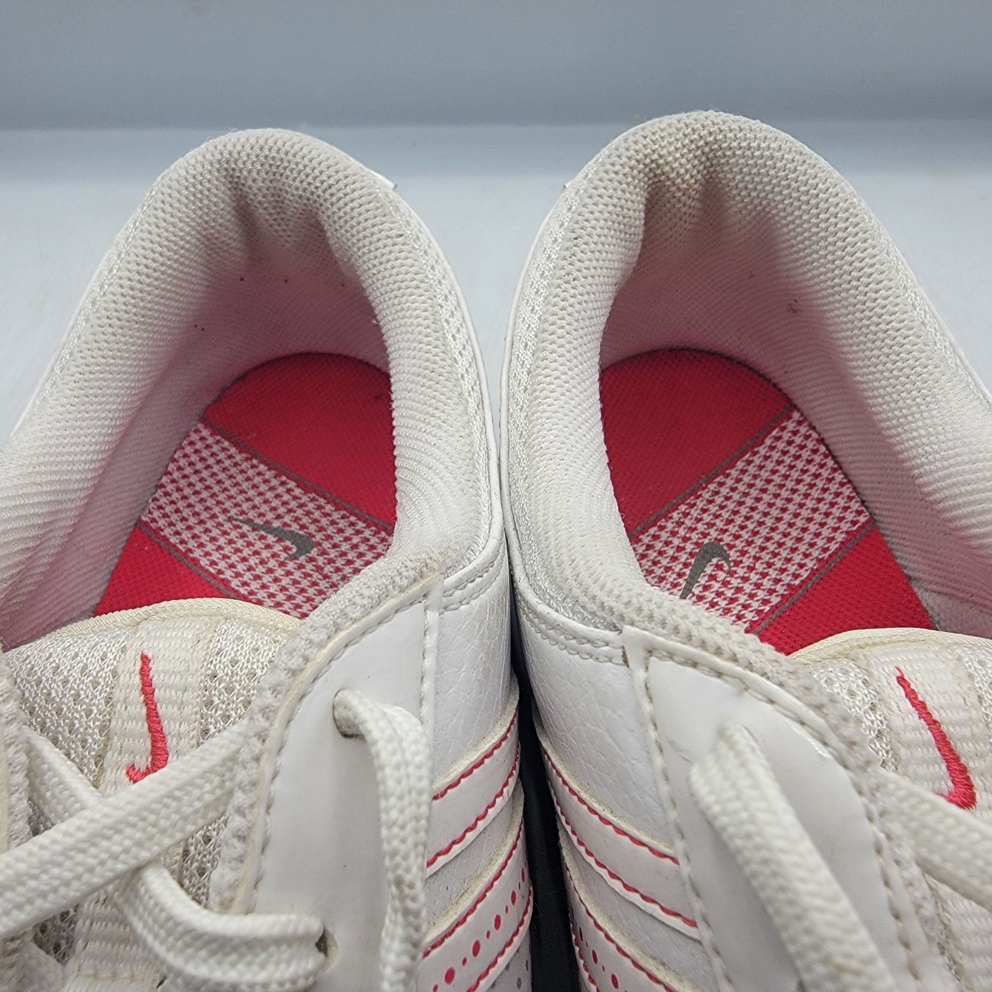 Nike Nike Delight Womens 9.5 White Red Golf Shoes Summer Sports O Size US 9.5 / IT 39.5 - 9 Thumbnail