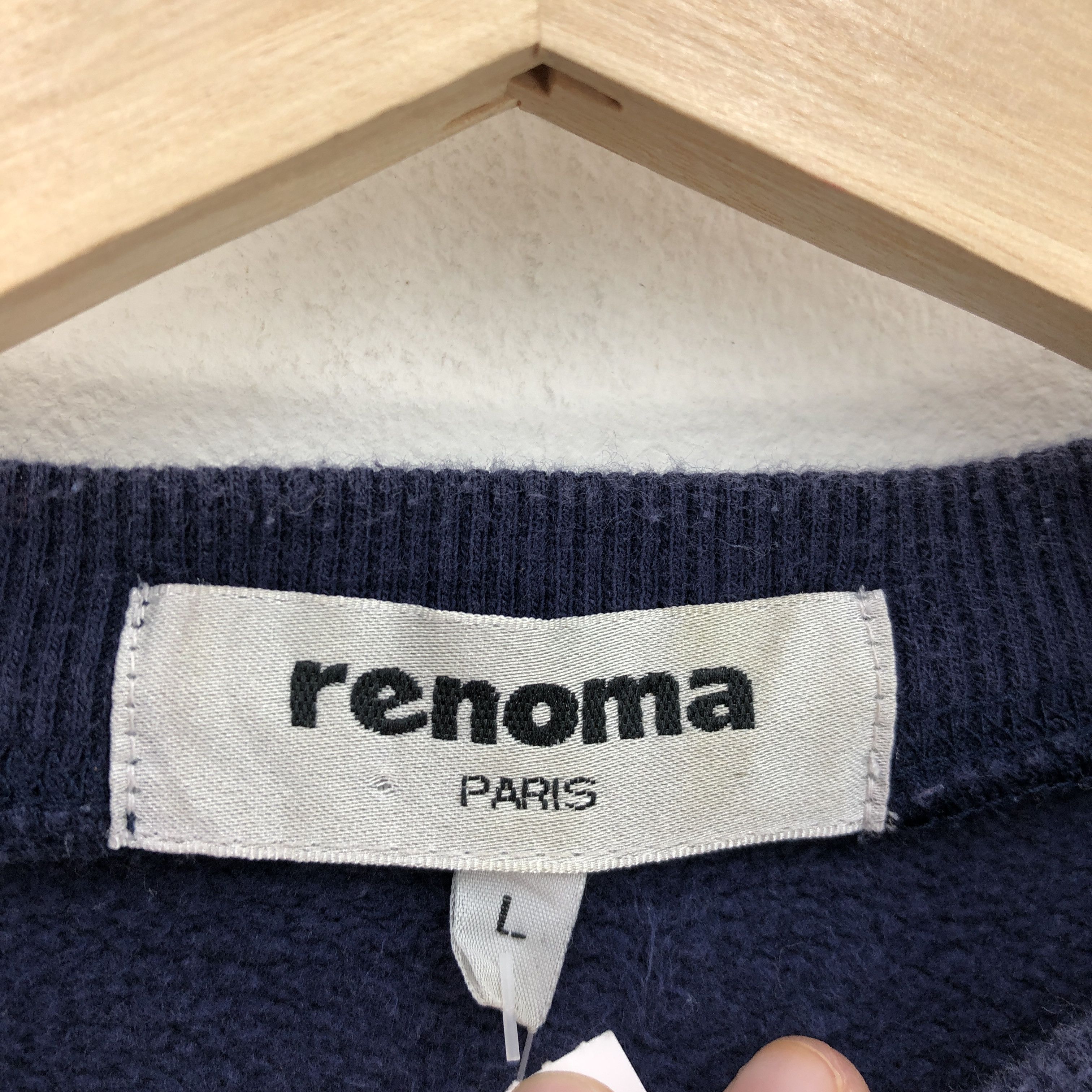 Renoma Vintage Renoma Sweatshirt Renoma Jumper Renoma Sweater Size US L / EU 52-54 / 3 - 4 Thumbnail