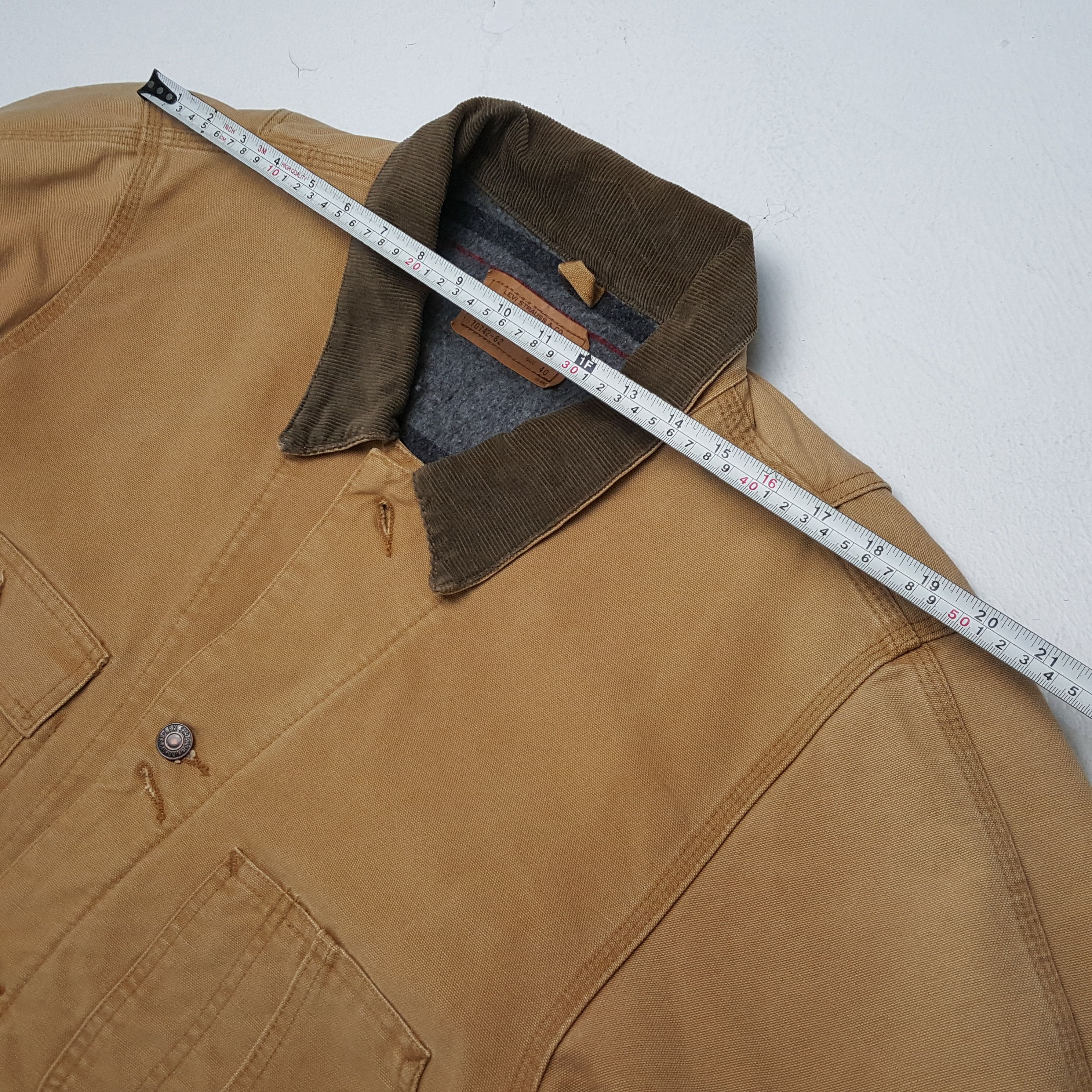 Levi's × Vintage Vintage LEVI'S American Style Work wear Jacket Size US XL / EU 56 / 4 - 4 Thumbnail
