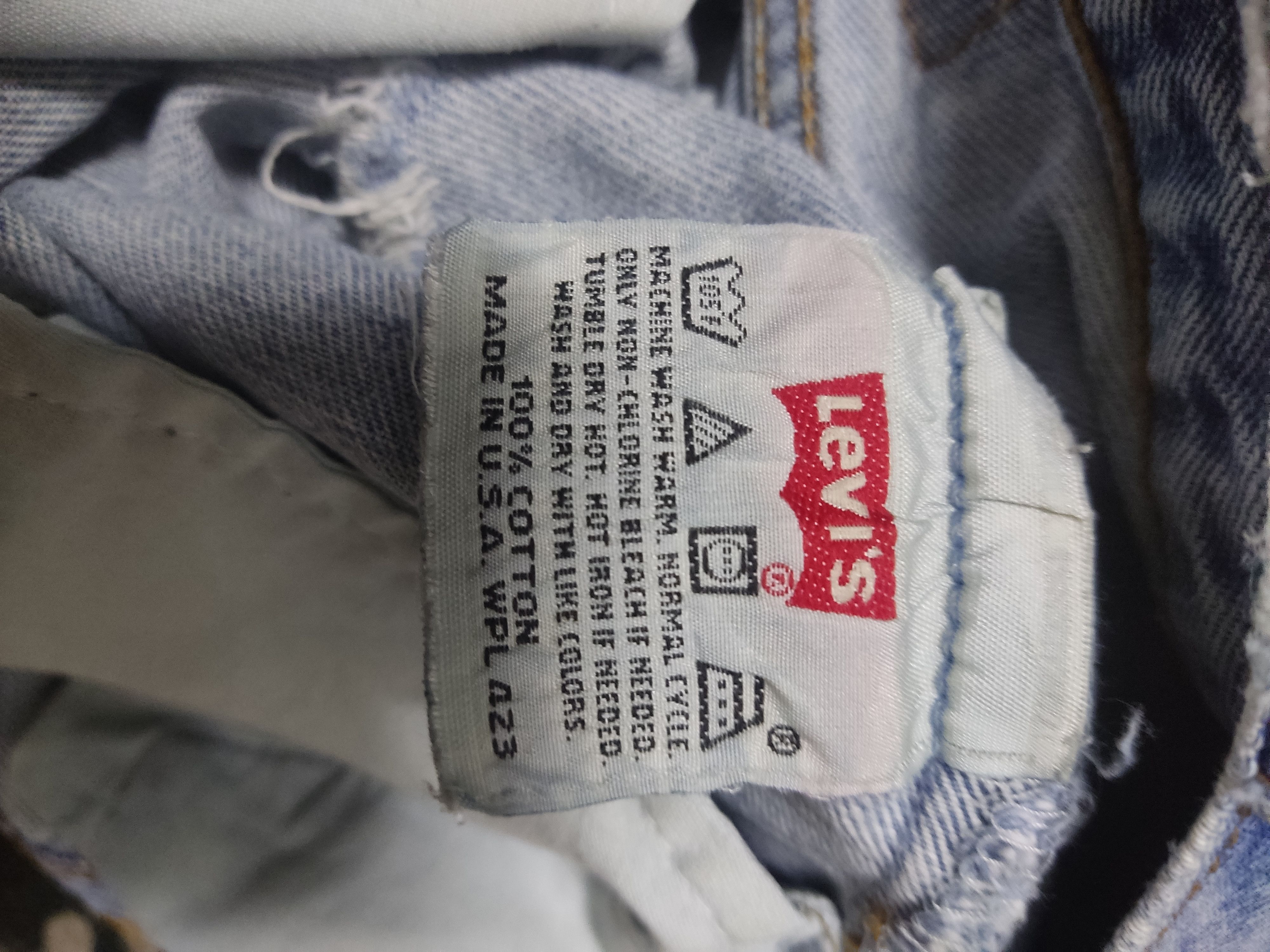 Levi's × Levi's Vintage Clothing Levis 501 Denim distressed Size US 30 / EU 46 - 9 Thumbnail