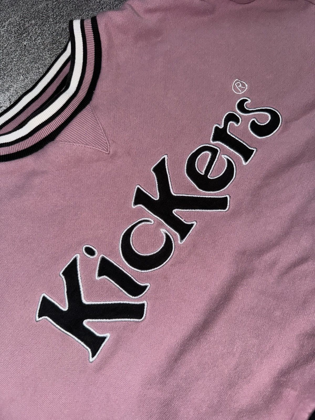 Kickers × Vintage Kickers M big logo sweatshirt jumper pullover long sleeve Size US M / EU 48-50 / 2 - 4 Thumbnail