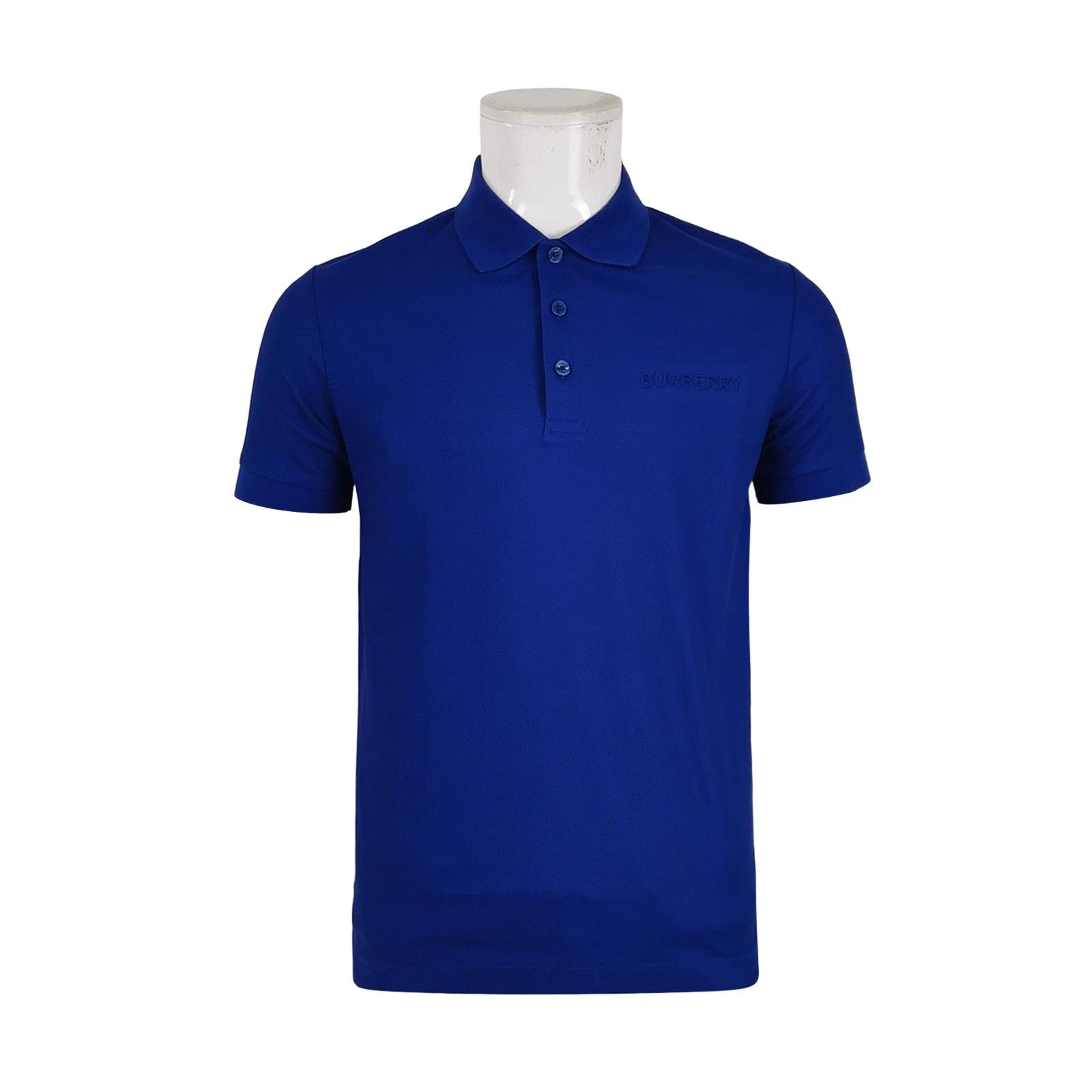 Burberry Burberry Blue Logo Polo Shirt S Size US S / EU 44-46 / 1 - 1 Thumbnail