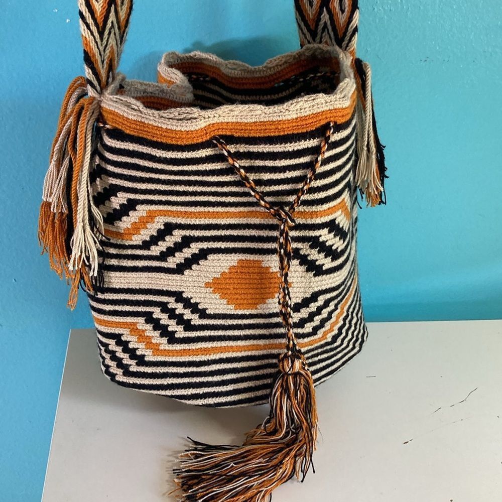 Other Wayuu Mochila Bag Bucket Purse Size ONE SIZE - 12 Thumbnail