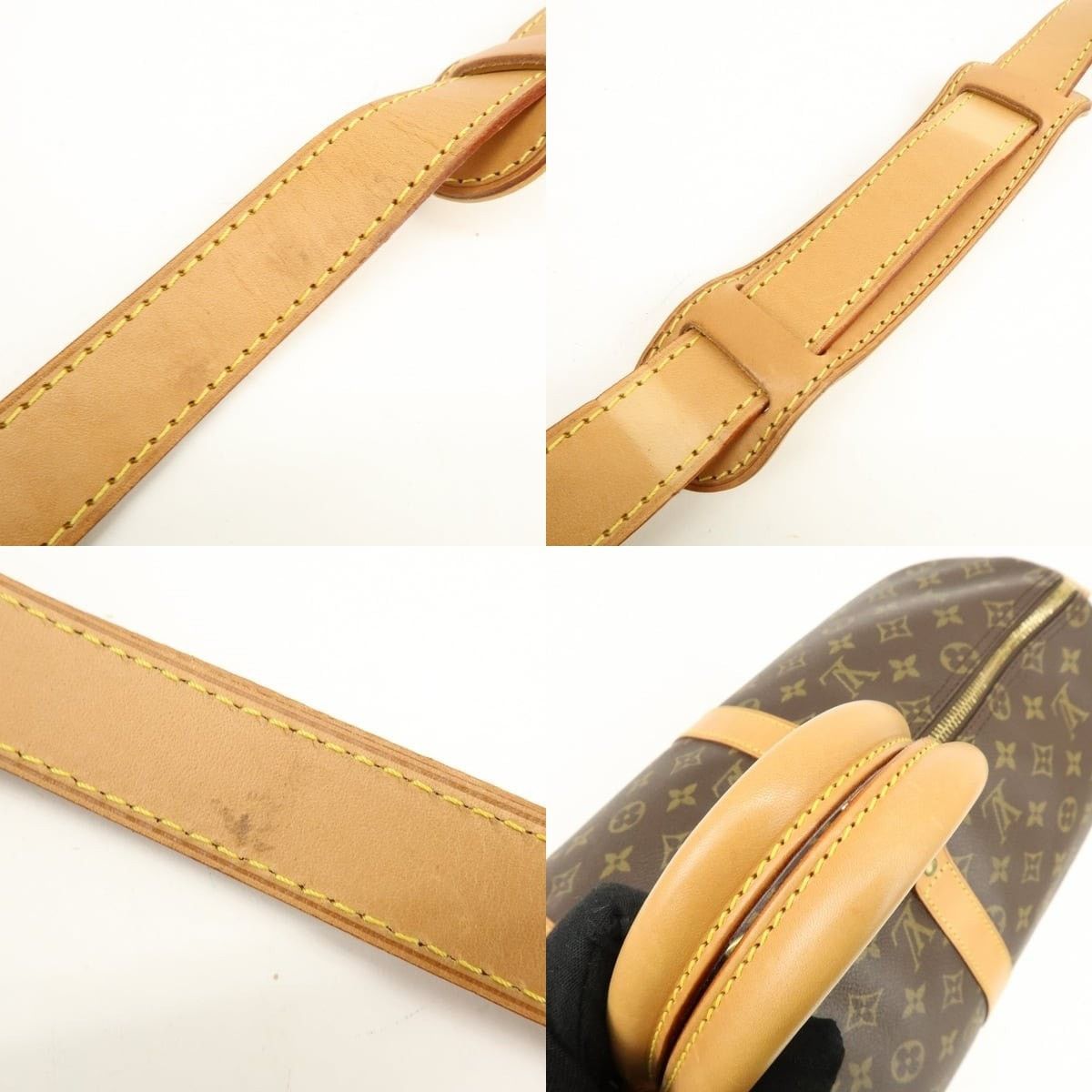 Louis Vuitton Louis Vuitton Monogram Keepall Bandouliere 50 Duffle Bag Size ONE SIZE - 4 Thumbnail