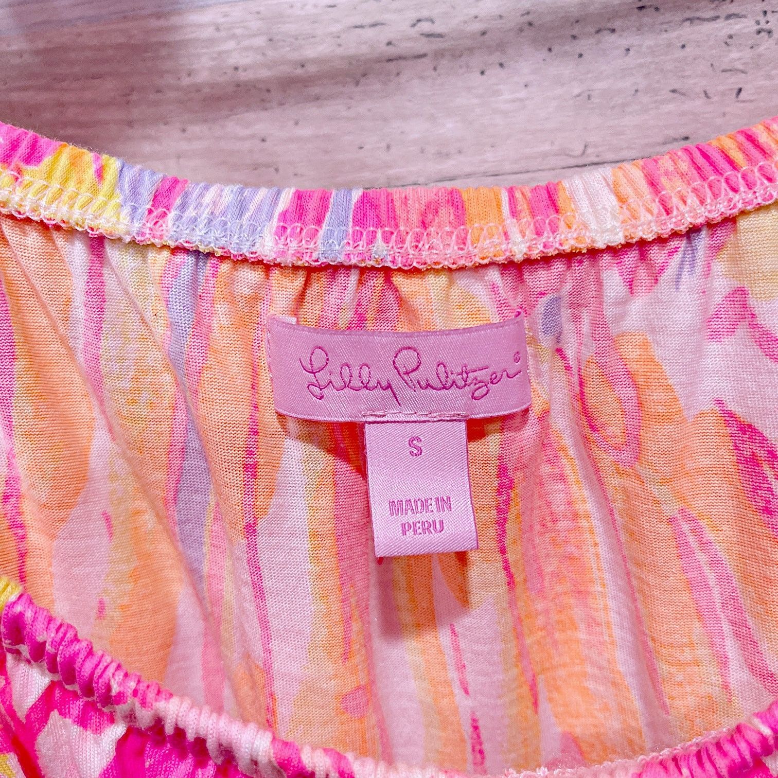 Lilly Pulitzer Lilly Pulitzer Tamiami Off The Shoulder Top Womens Small Size S / US 4 / IT 40 - 5 Thumbnail